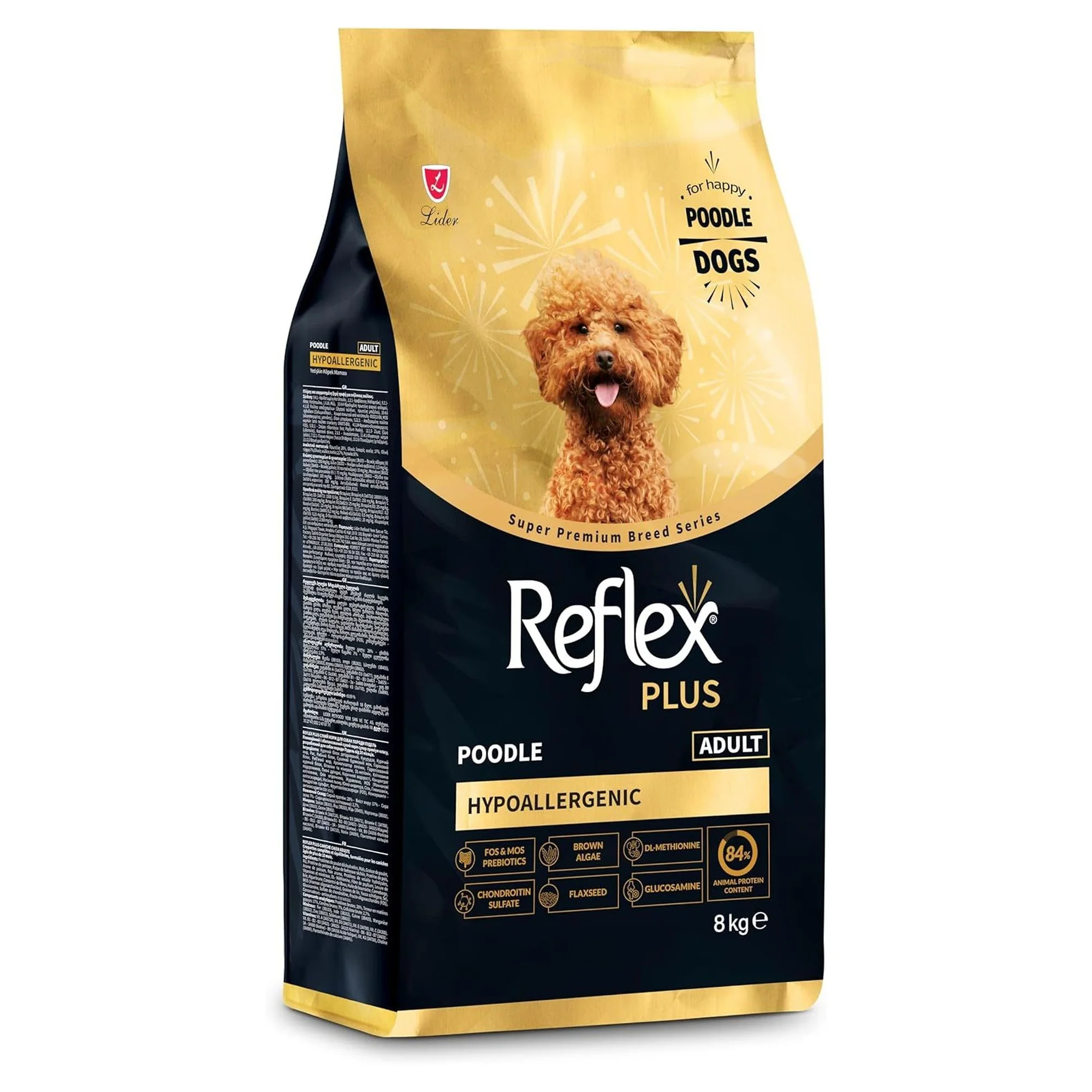 Reflex Plus Poodle Yetişkin Köpek Maması 8 KG