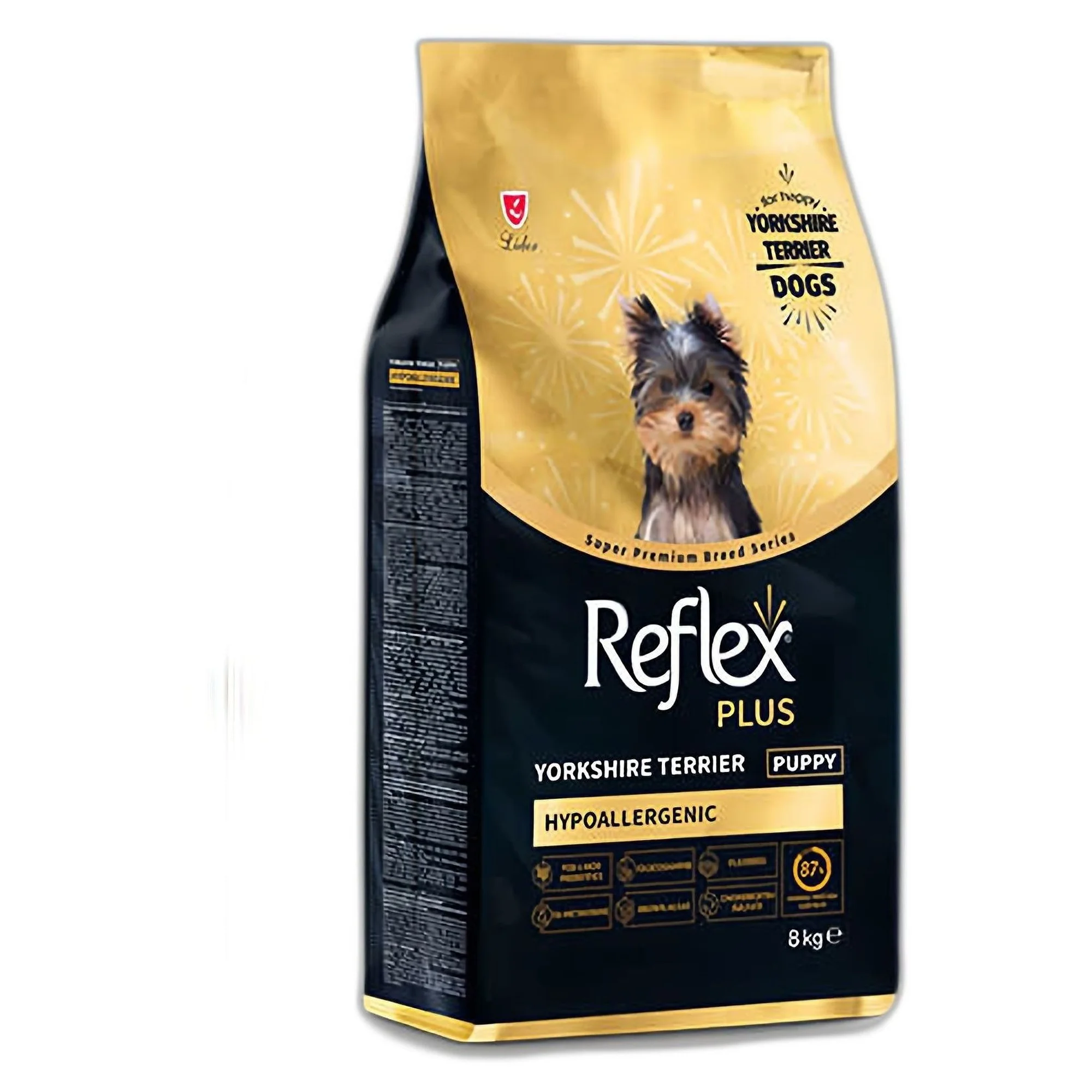 Reflex Plus Yorkshİre Terrier Yetişkin Köpek Maması 8 KG
