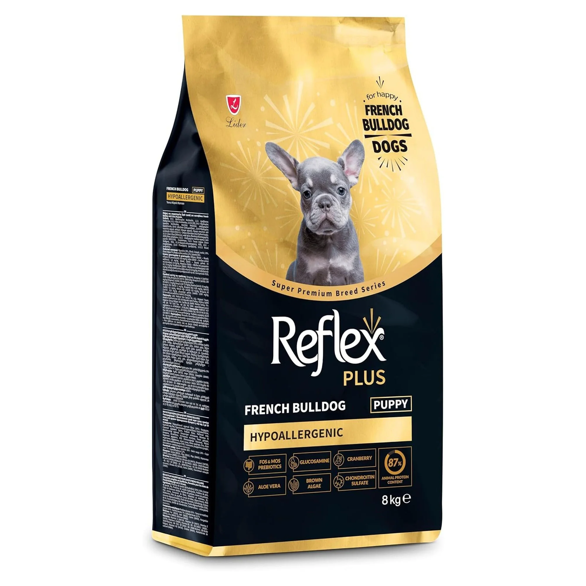 Reflex Plus French Bulldog Yavru Köpek Maması 8 KG