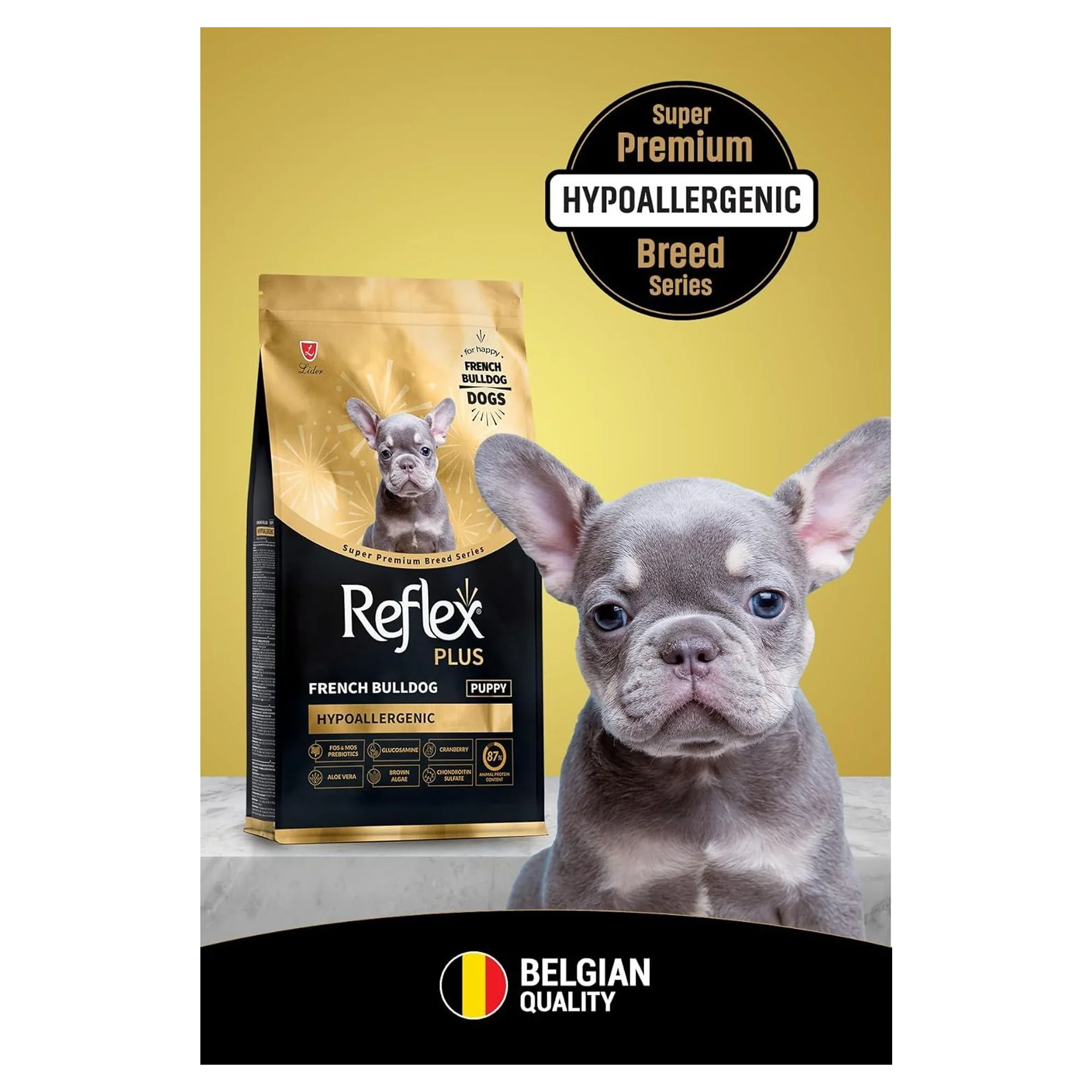 Reflex Plus French Bulldog Yavru Köpek Maması 8 KG — Normal, 8.1 kg — Görsel 2