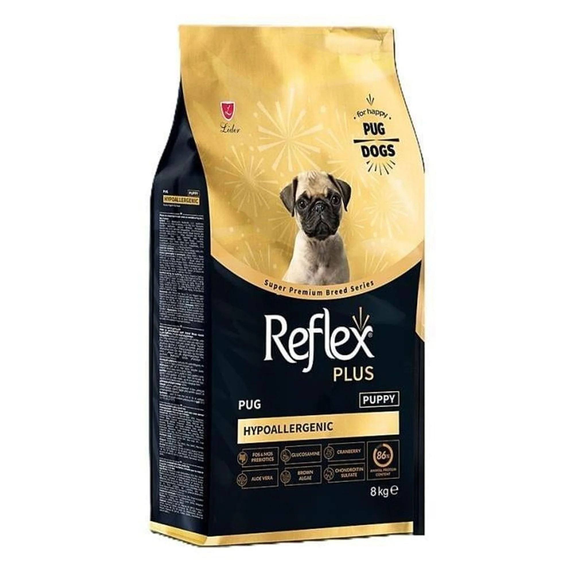 Reflex Plus HypoAllergenic Pug Yavru Köpek Maması 8 KG