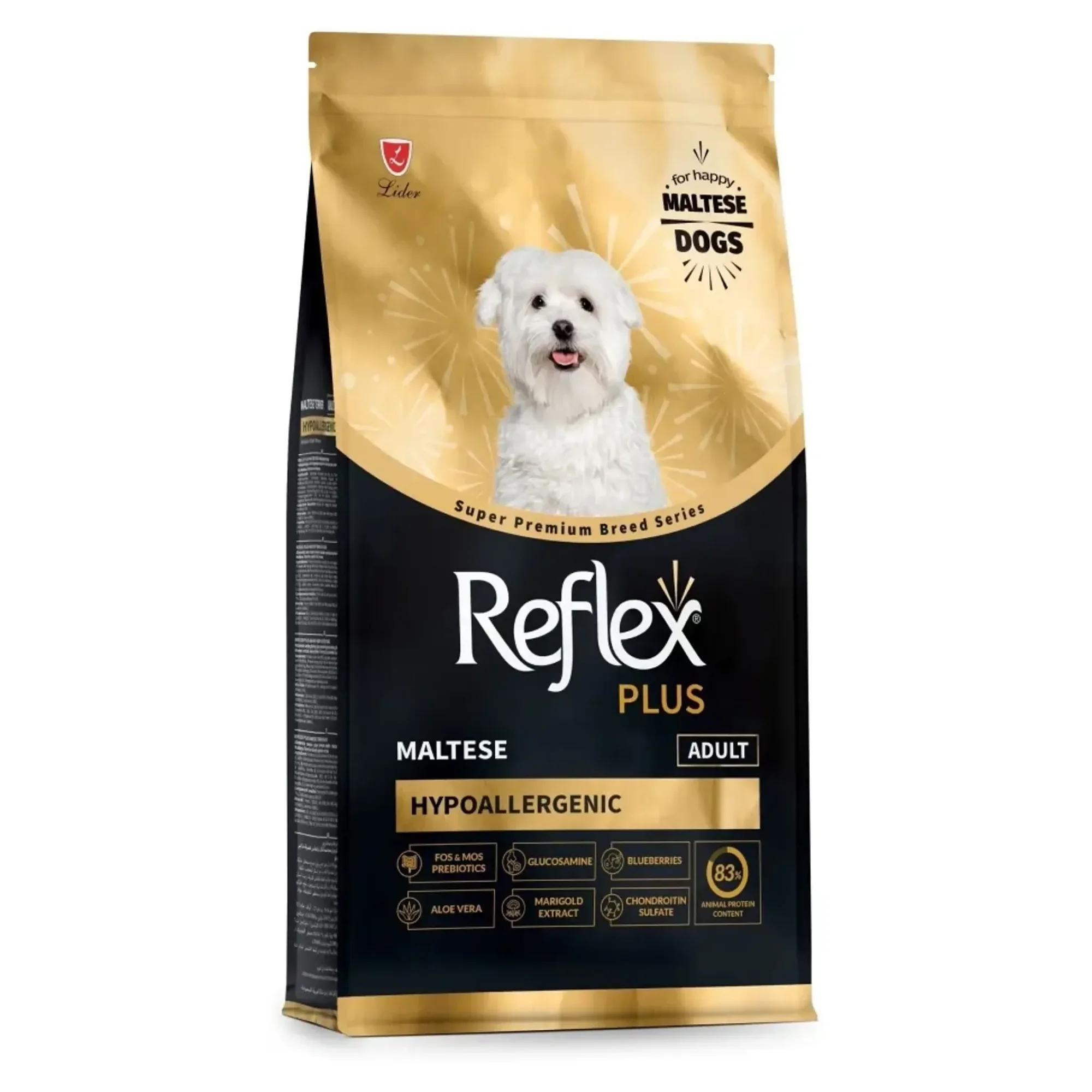 Reflex Plus Hipoalerjenik Maltese Yetişkin Köpek Maması 8 KG