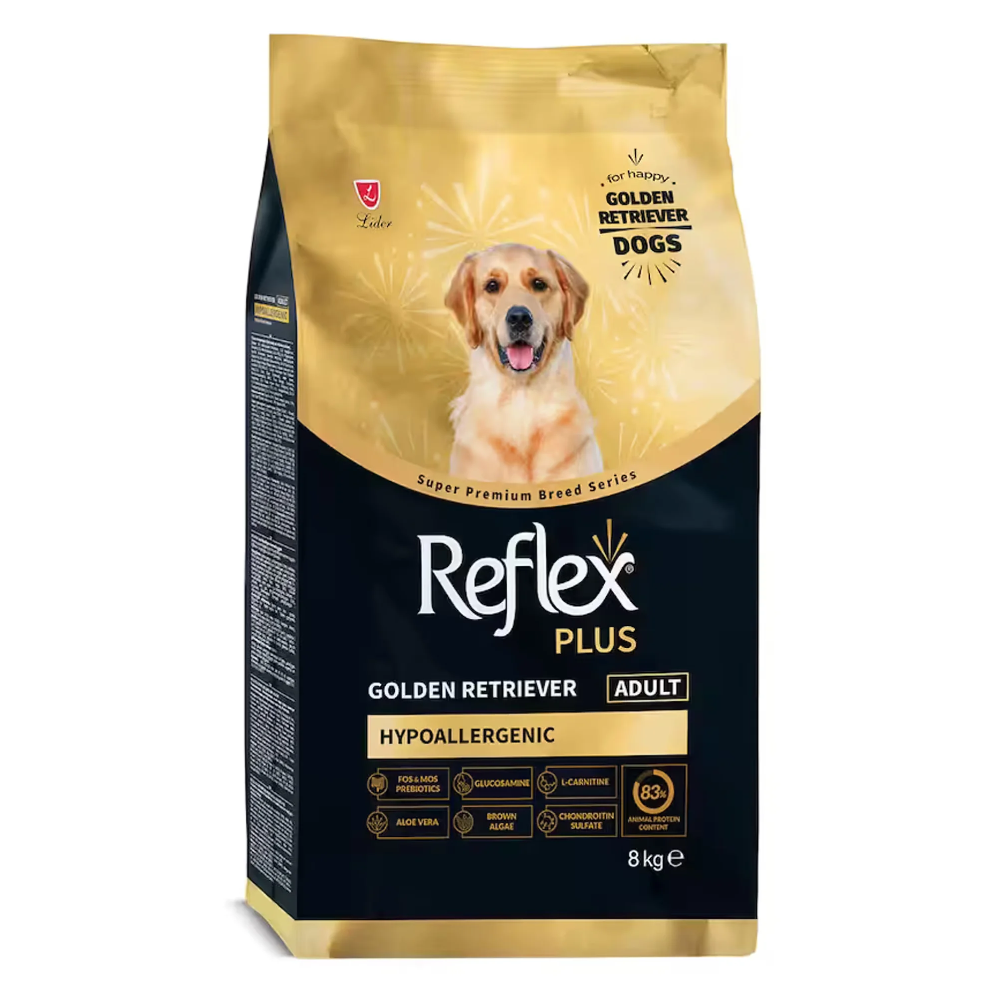 Reflex Plus Golden Retriever Yetişkin Köpek Maması 8 KG