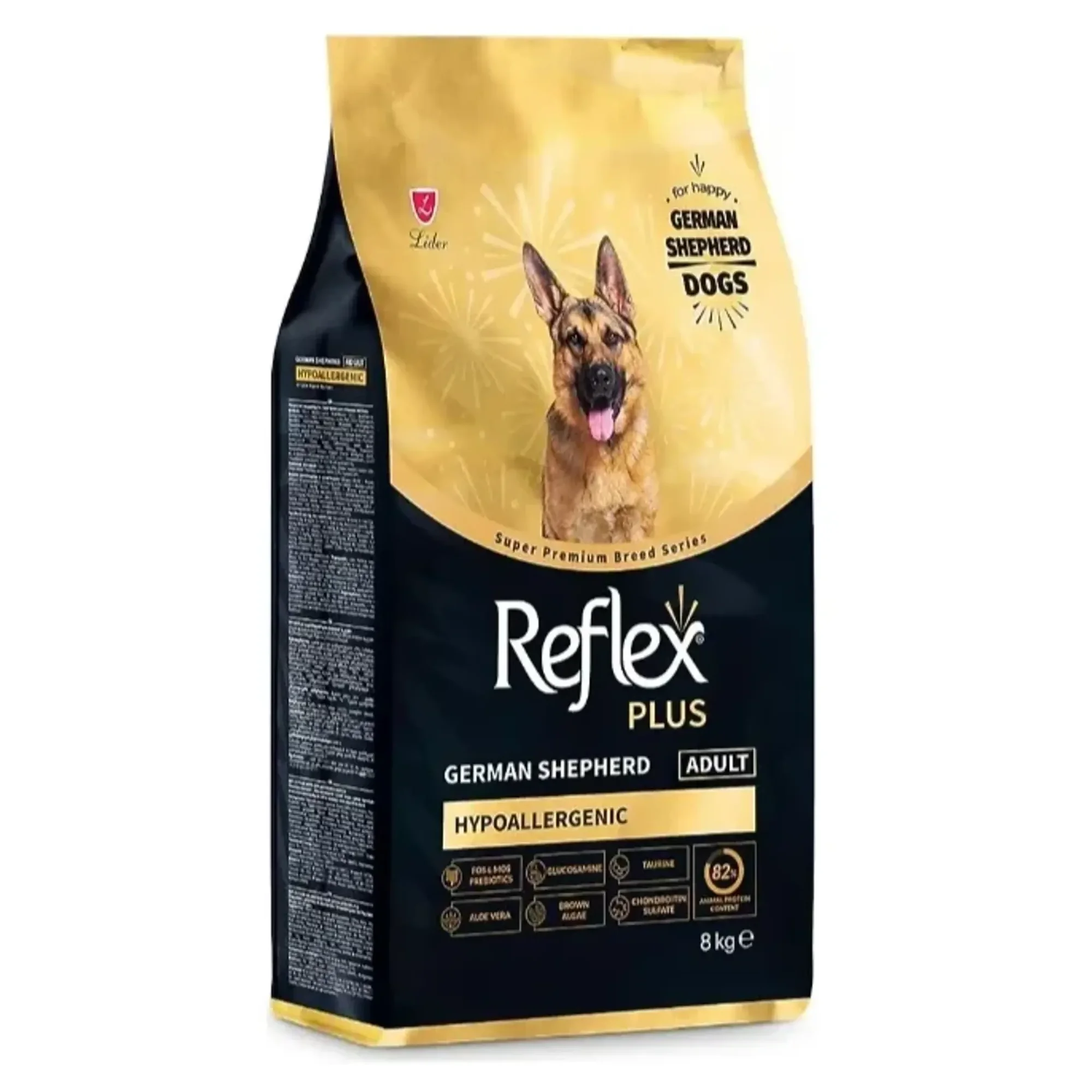 Reflex Plus German Shepherd Yetişkin Köpek Maması 8 KG