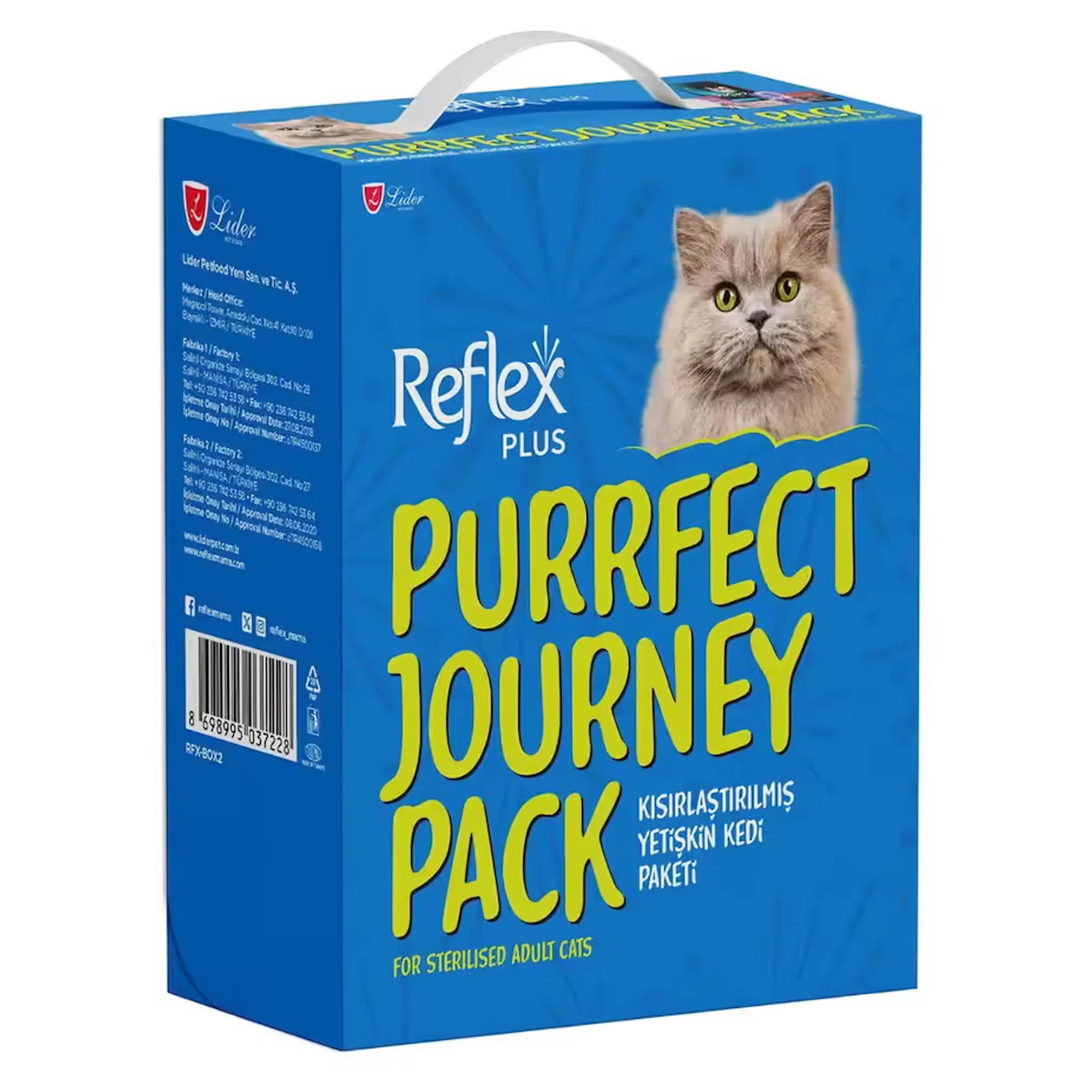 Reflex Plus Kısırlaştırılmış Yetişkin Kedi Paketi