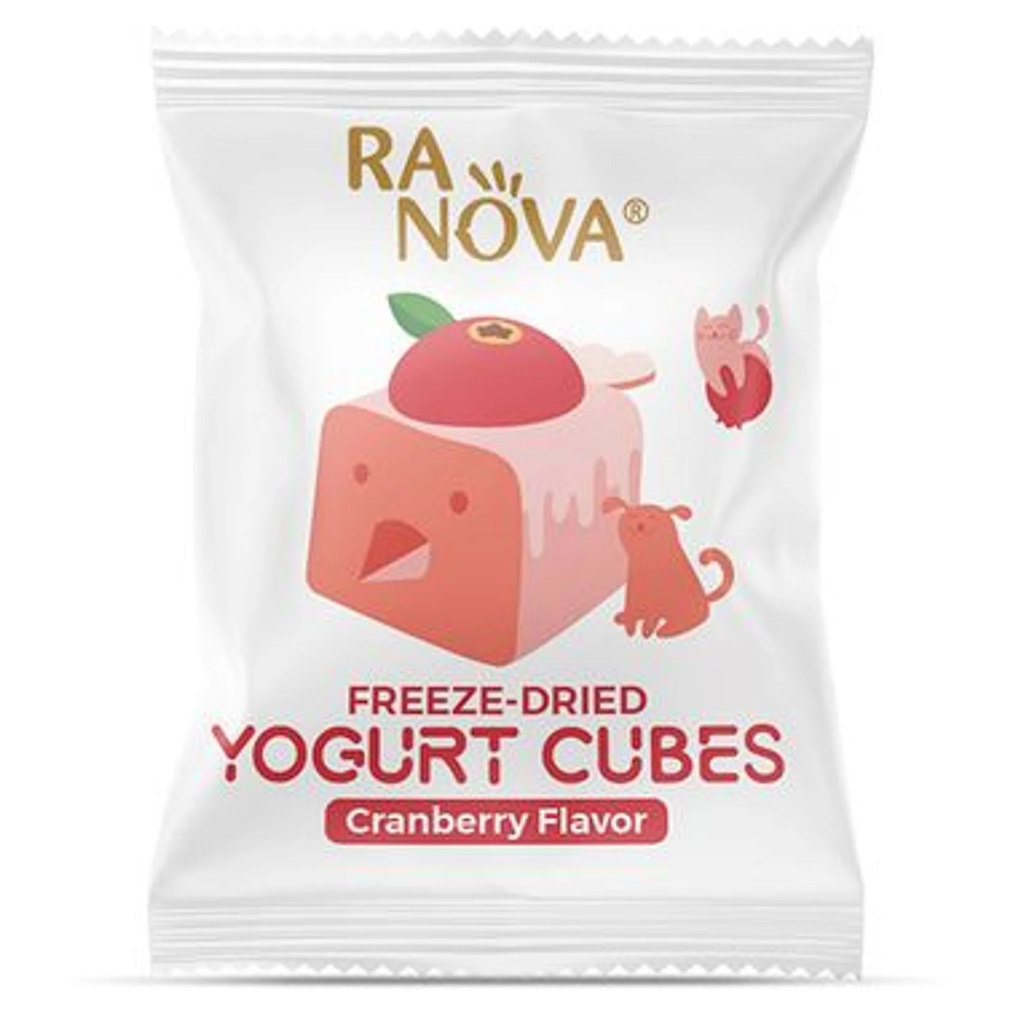 Ranova Kedi&Köpekler İçin Dondurularak Kurutulmuş Karışık Yoğurt Lezzeti 40x1G — Atıştırmalık, 40 g — Görsel 5