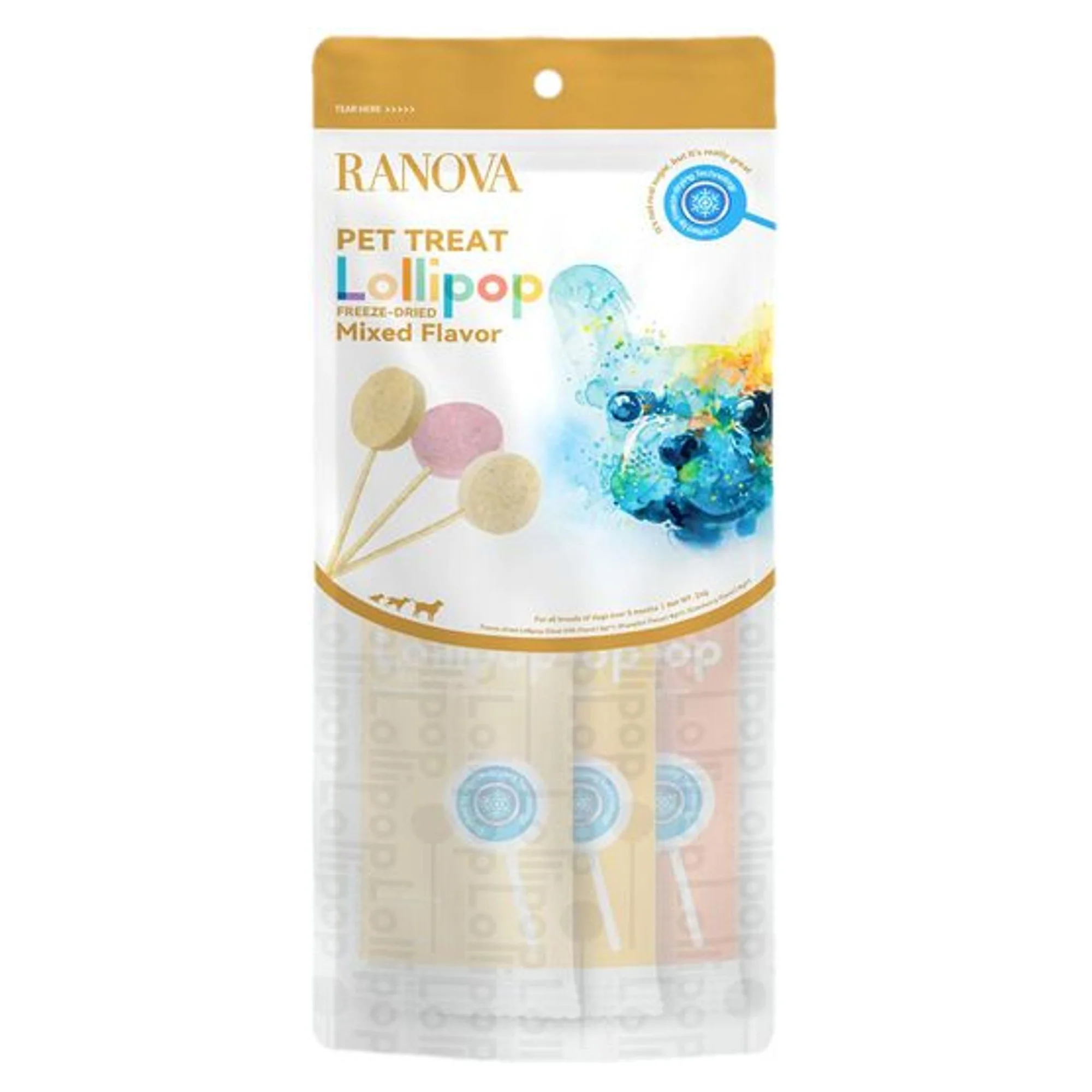 Ranova Ranova Köpekler için Karışık Lezzetli Lolipop 3x8G