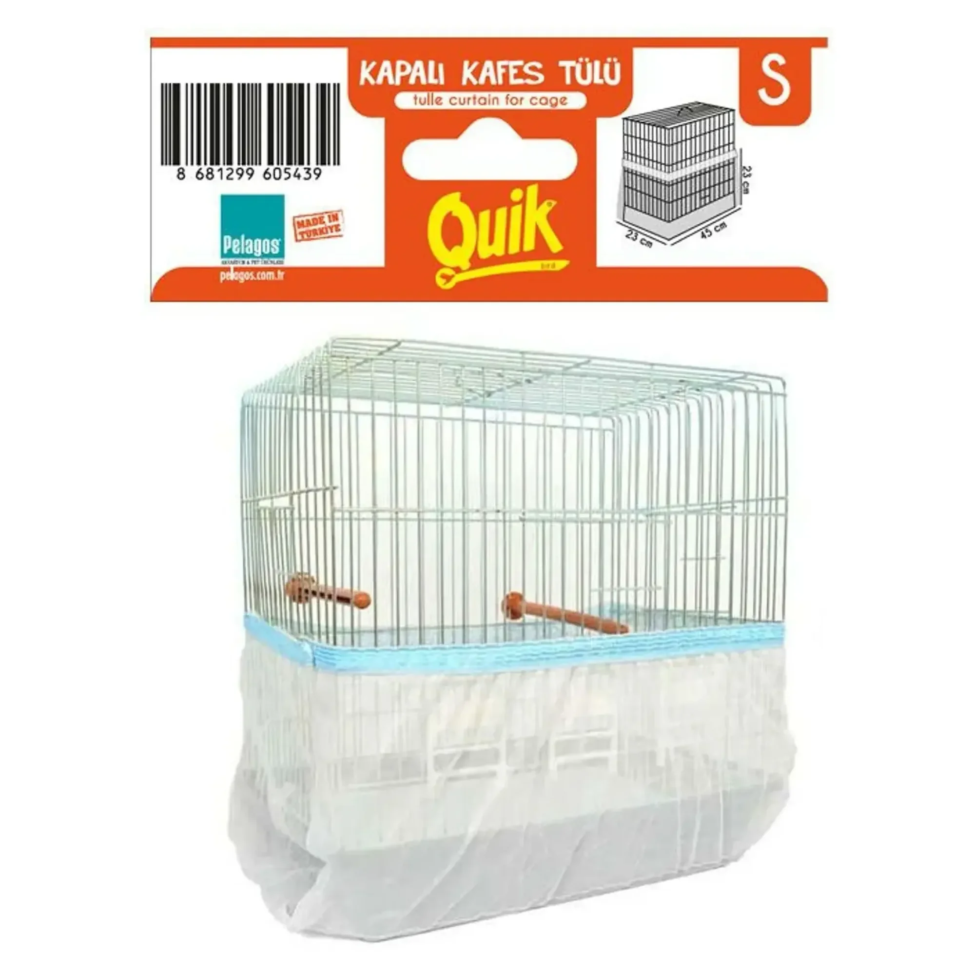 Quik Quik Lüx S Kapalı Kafes Tülü