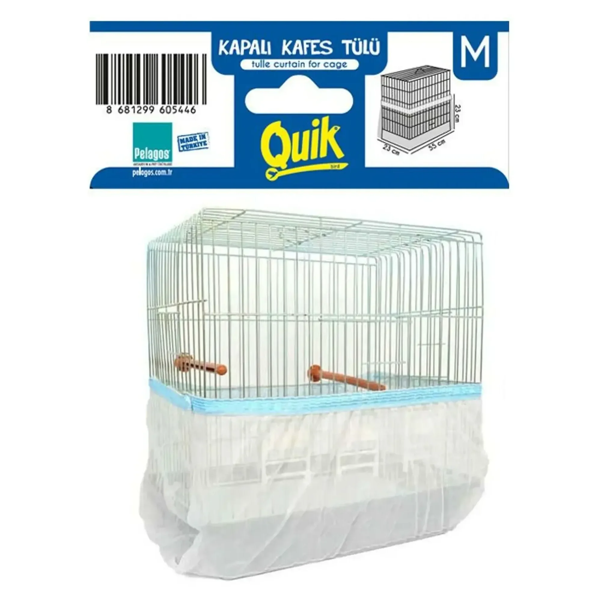 Quik Quik Lüx M Kapalı Kafes Tülü 