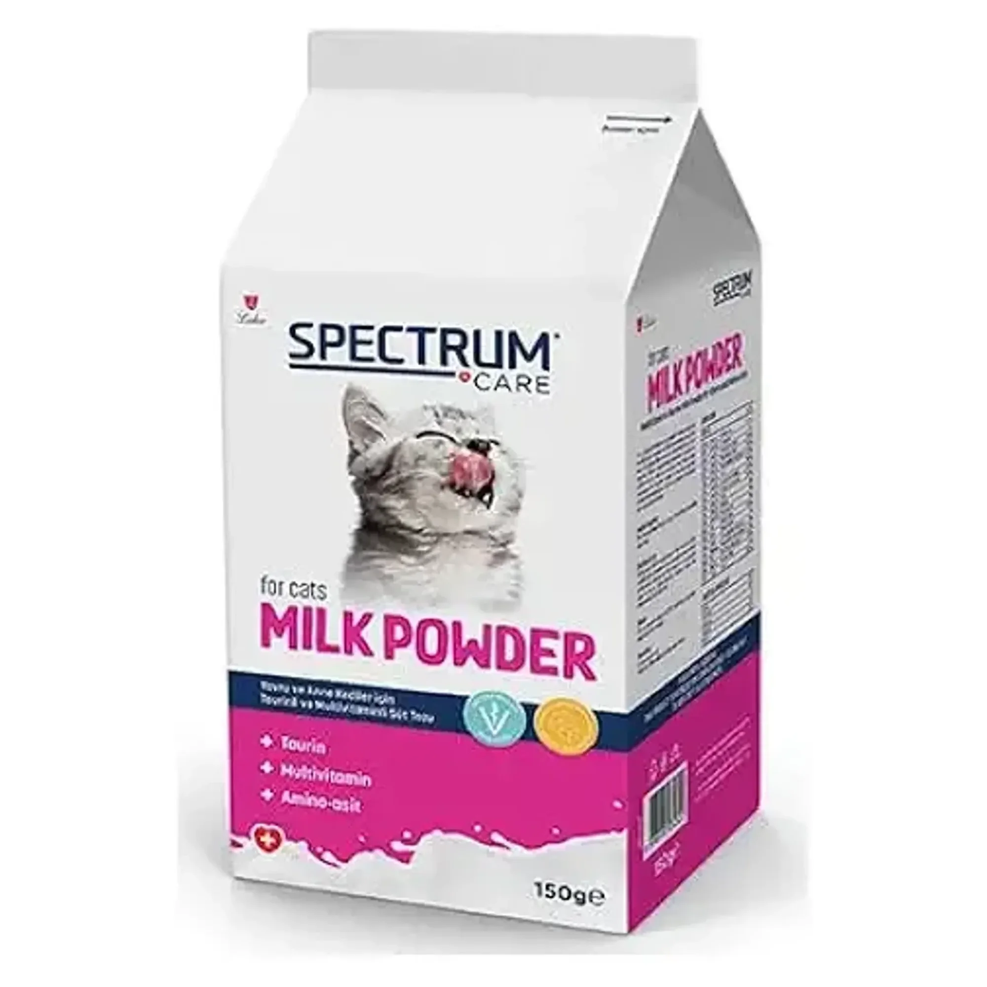 Spectrum Care Yavru Kediler İçin Taurin ve Multivitaminli Süt Tozu 150G