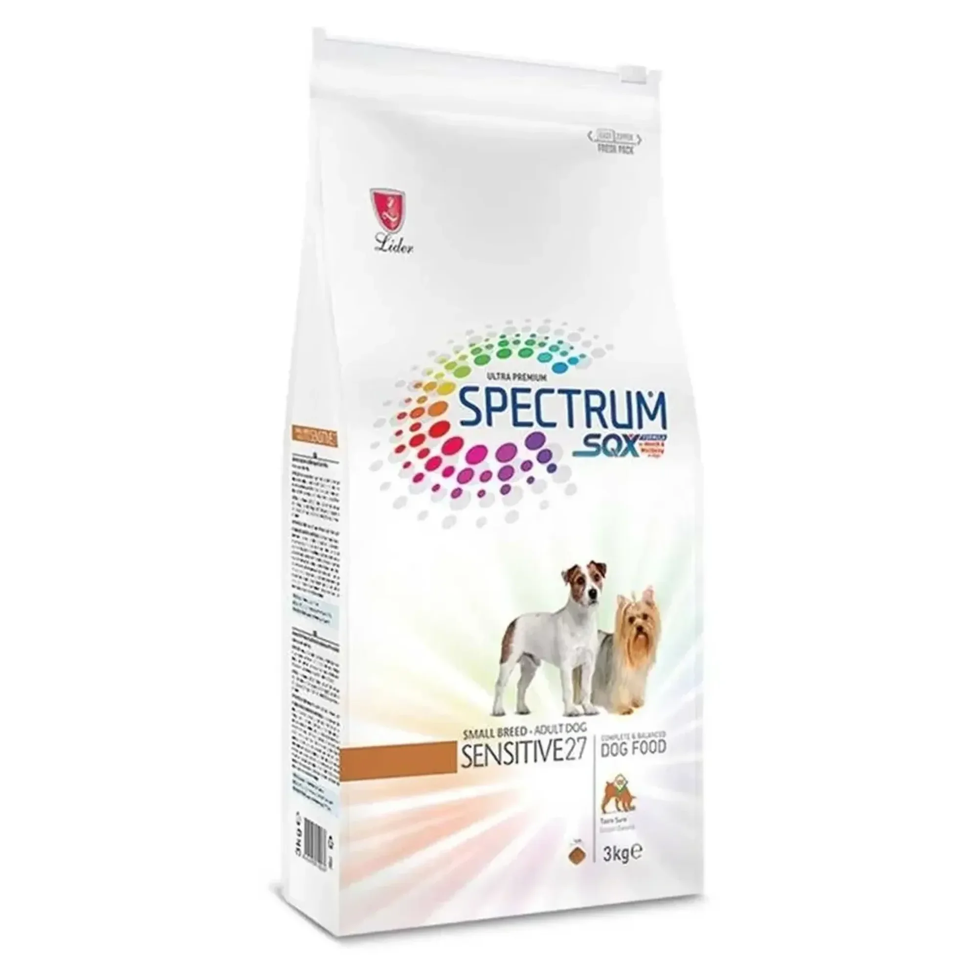 Spectrum S.B. Sensitive 27 Yetişkin Köpek Maması 3 KG