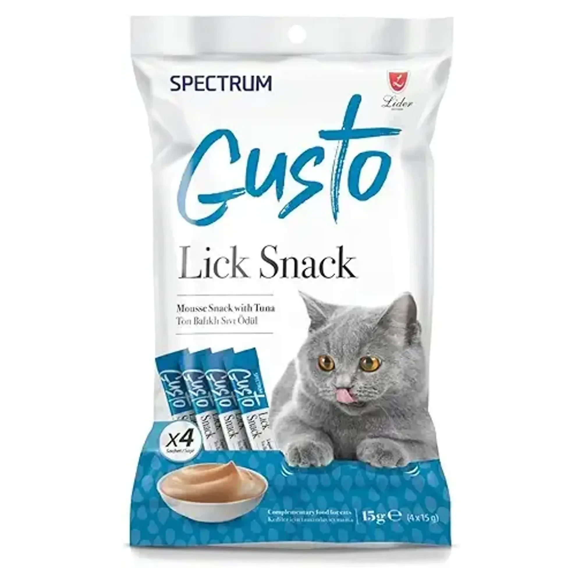 Spectrum Ton Balıklı Yetişkin Sıvı Kedi Ödül Maması 60 G