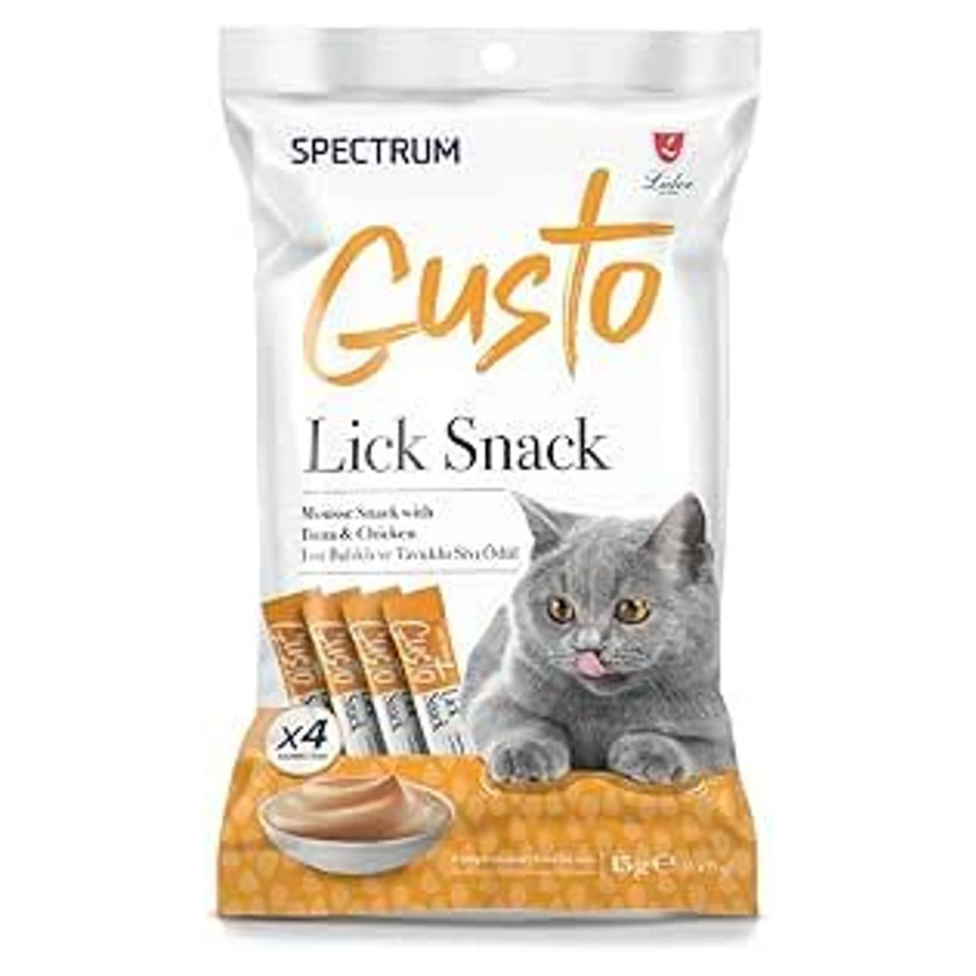 Spectrum Ton Balıklı ve Tavuklu Yetişkin Kedi Sıvı Ödül 60 G