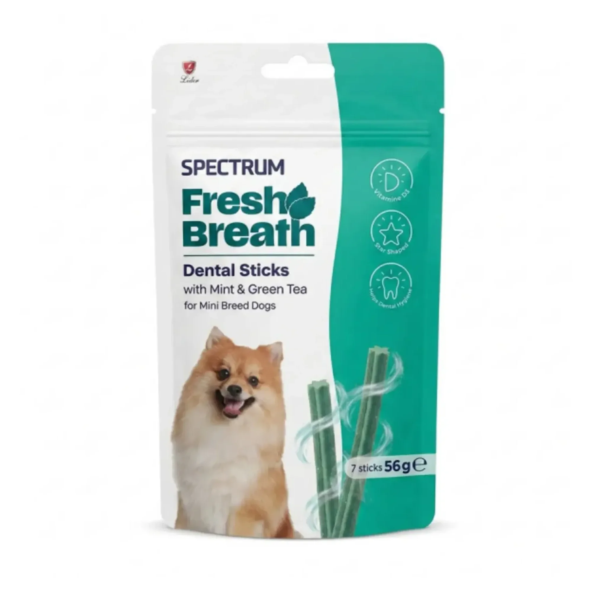 Spectrum Fresh Breath Naneli Mini Irk Yetişkin Köpek Diş Çubukları 56 G