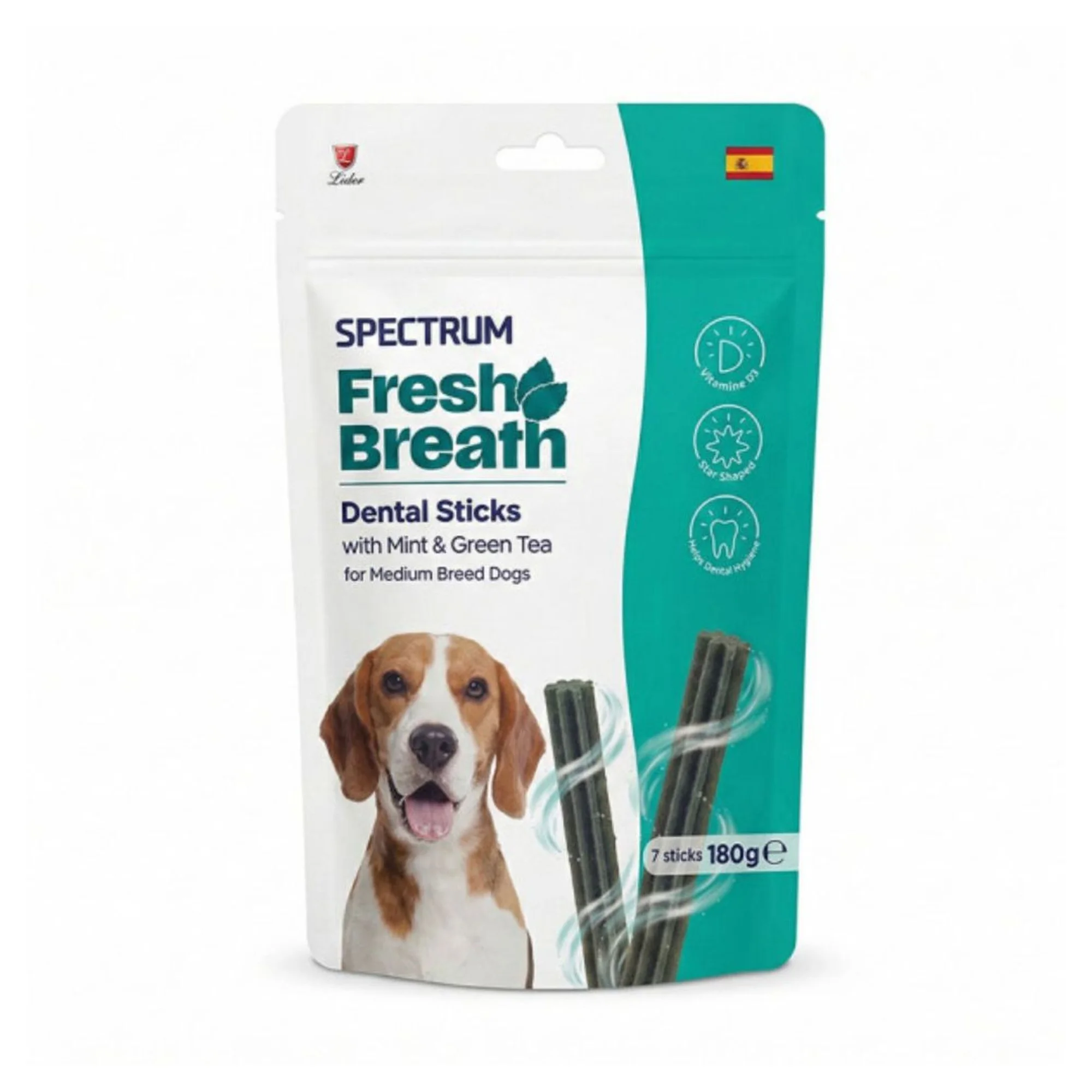 Spectrum Fresh Breath Naneli Orta Irk Yetişkin Köpek Diş Çubukları 180 G