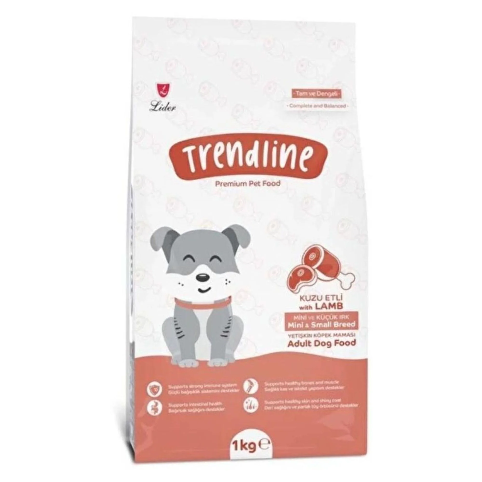 Trendline Kuzu Etli Yavru Köpek Maması 1 KG