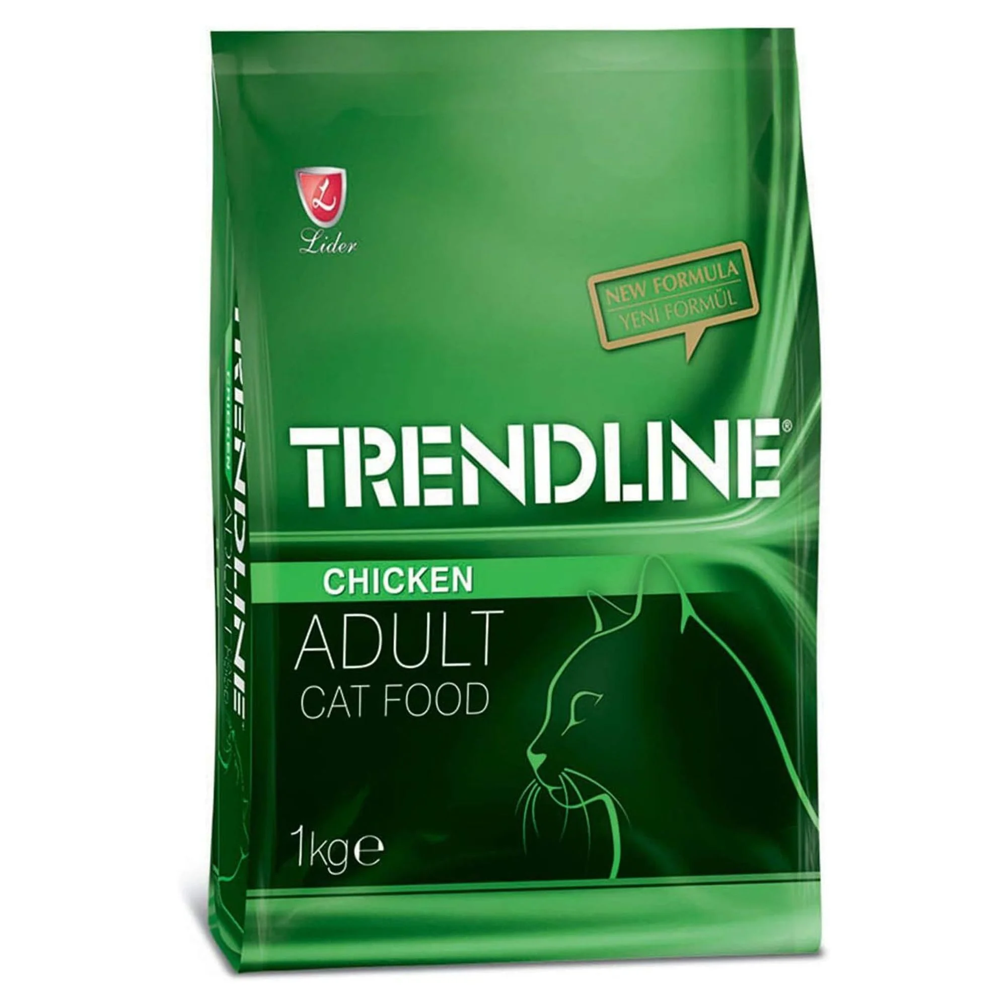 Trendline Tavuklu Yetişkin Kedi Maması 1 KG