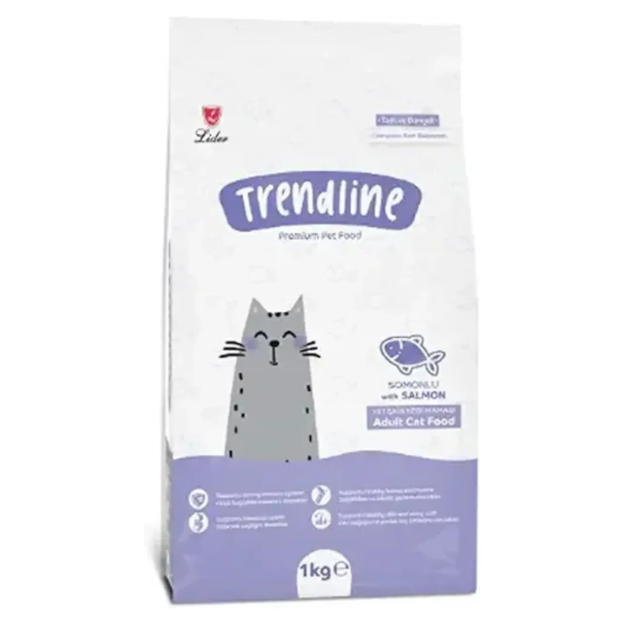 Trendline Trendline Kedi Maması Somonlu 1 KG