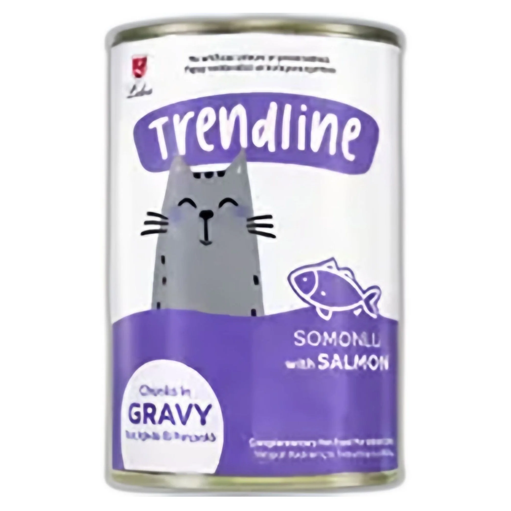 Trendline Somonlu Yetişkin Kedi Konservesi 400 G