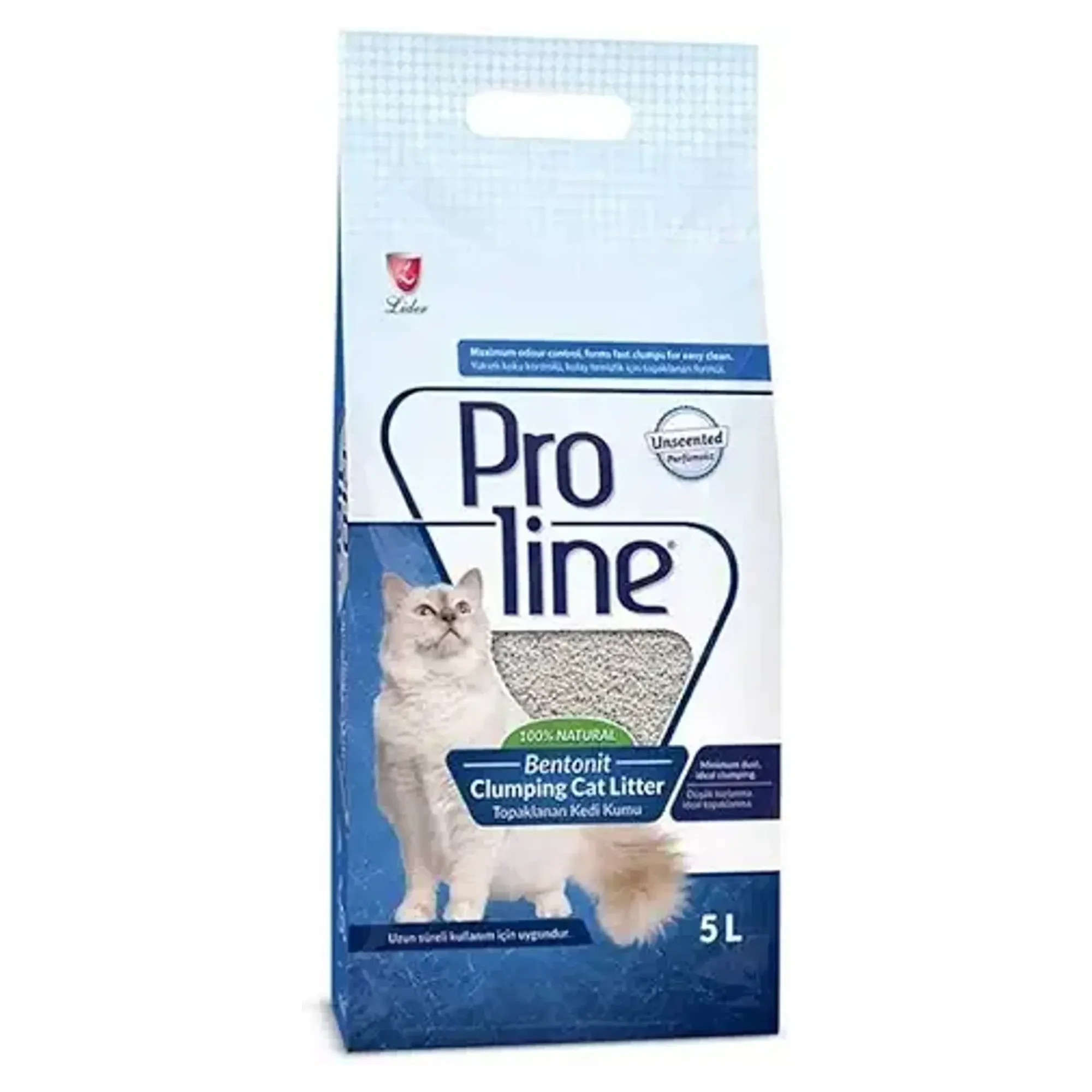 Proline Kokusuz Bentonit Kedi Kumu 5 Lt