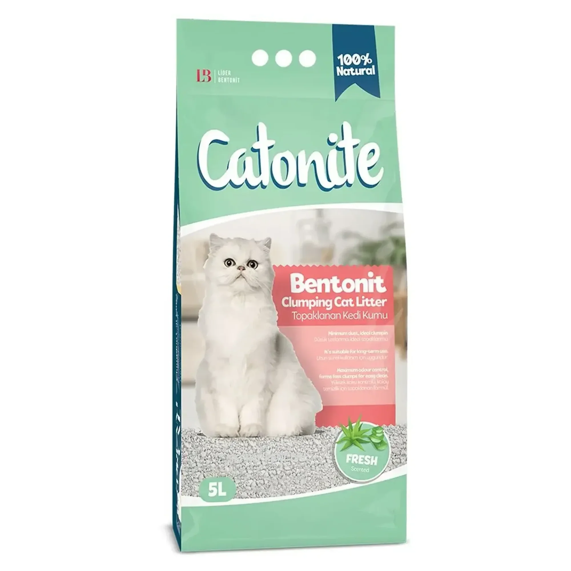 Catonite Fresh Bentonit Kedi Kumu 5 L