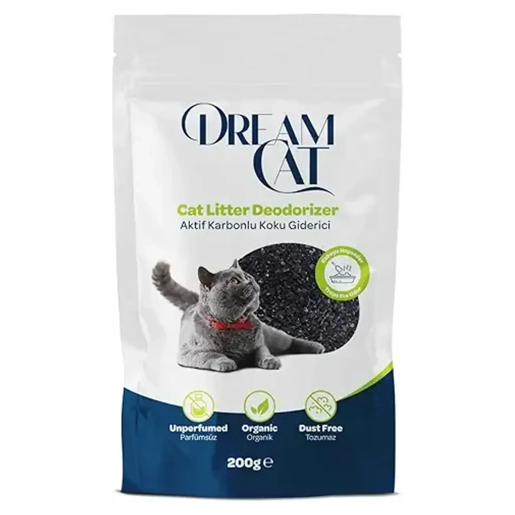 Dream Cat Aktif Karbonlu Koku Giderici 200 G