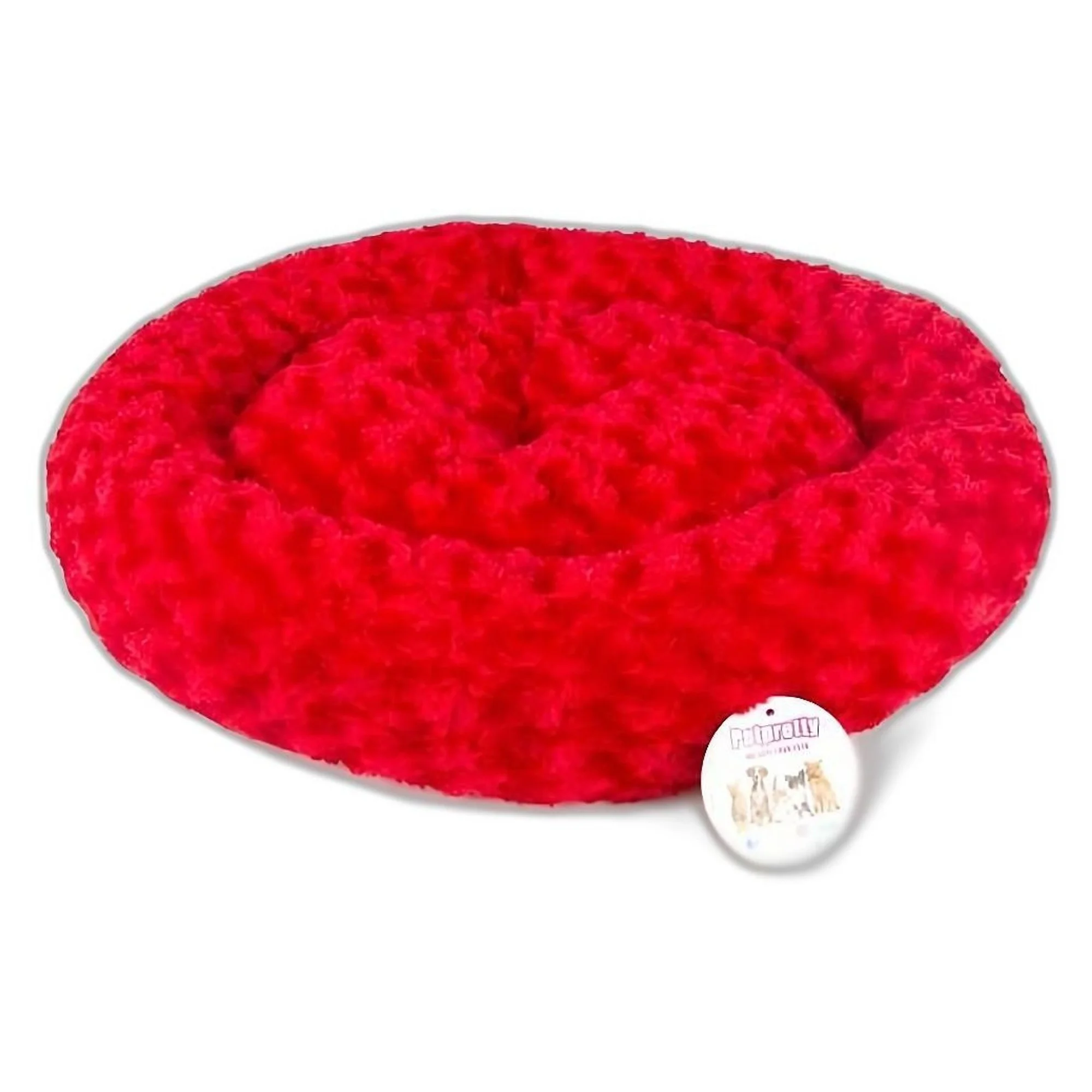 Pet Pretty Simit Şeklinde Peluş Kedi ve Köpek Yatağı