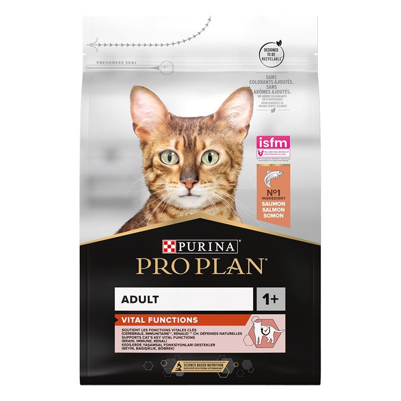 Pro Plan Vital Functions Adult Somonlu Kedi Maması 3 KG - Ana Görsel
