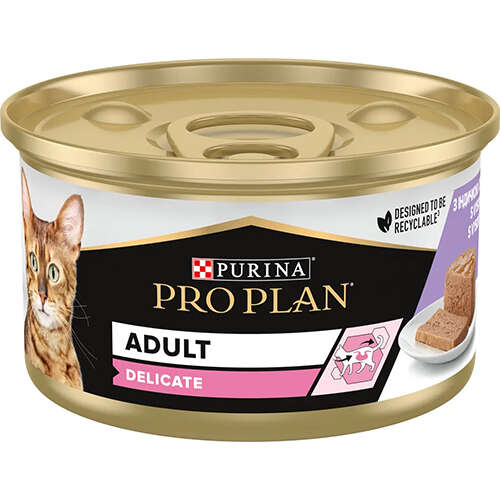 Pro Plan Delicate Hassas Hindi Etli Kedi Konservesi 85 G - Ana Görsel