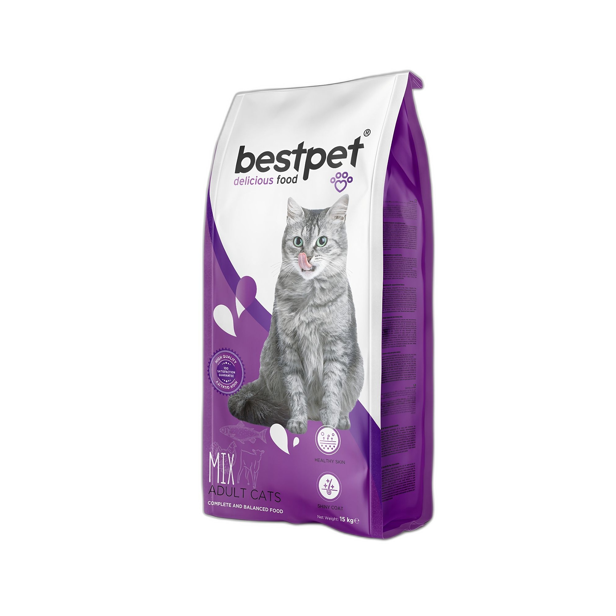 Bestpet Mix Karışık Etli Yetişkin Kedi Maması 15 KG - Ana Görsel