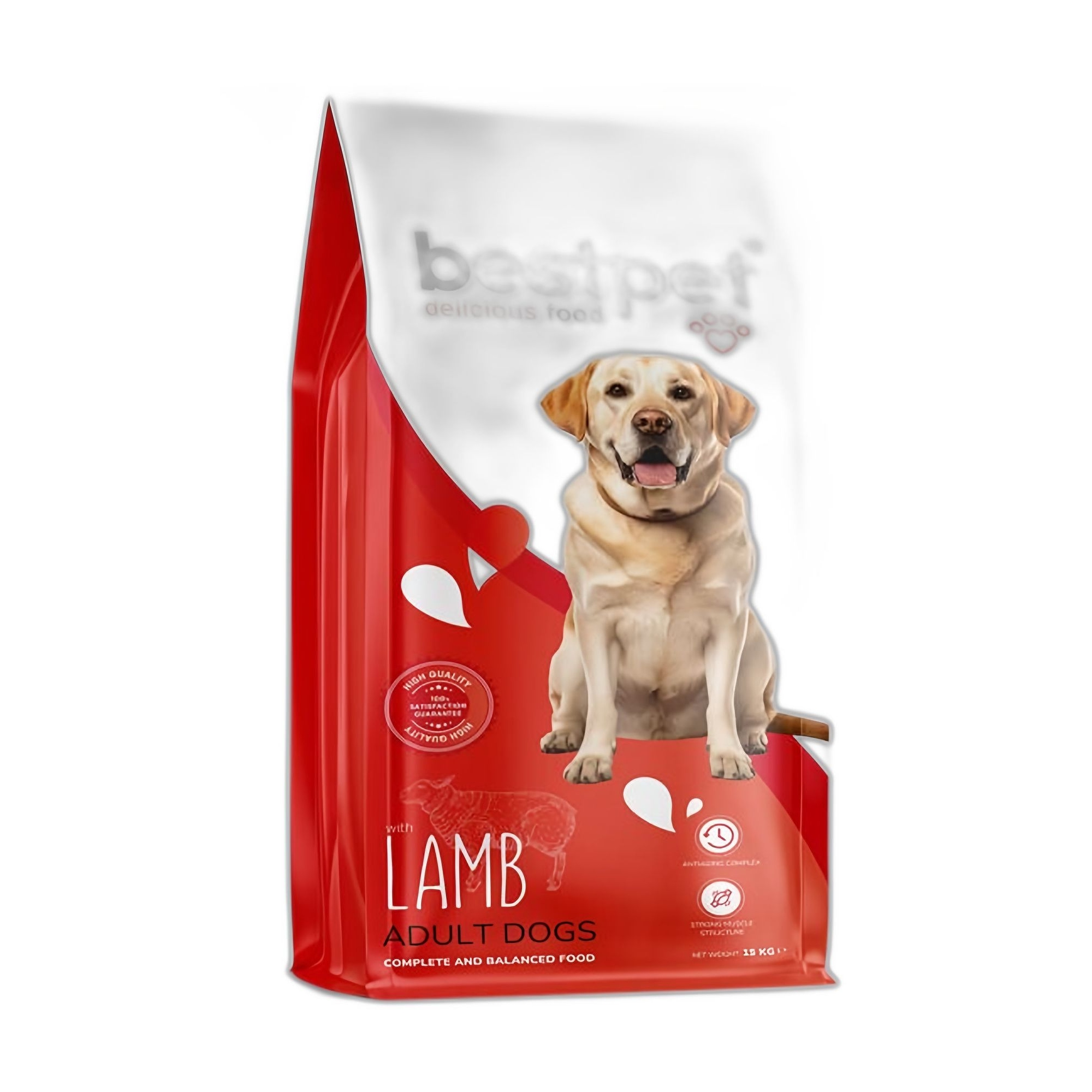 Bestpet Lamb Kuzu Etli Yetişkin Köpek Maması 15 KG - Ana Görsel