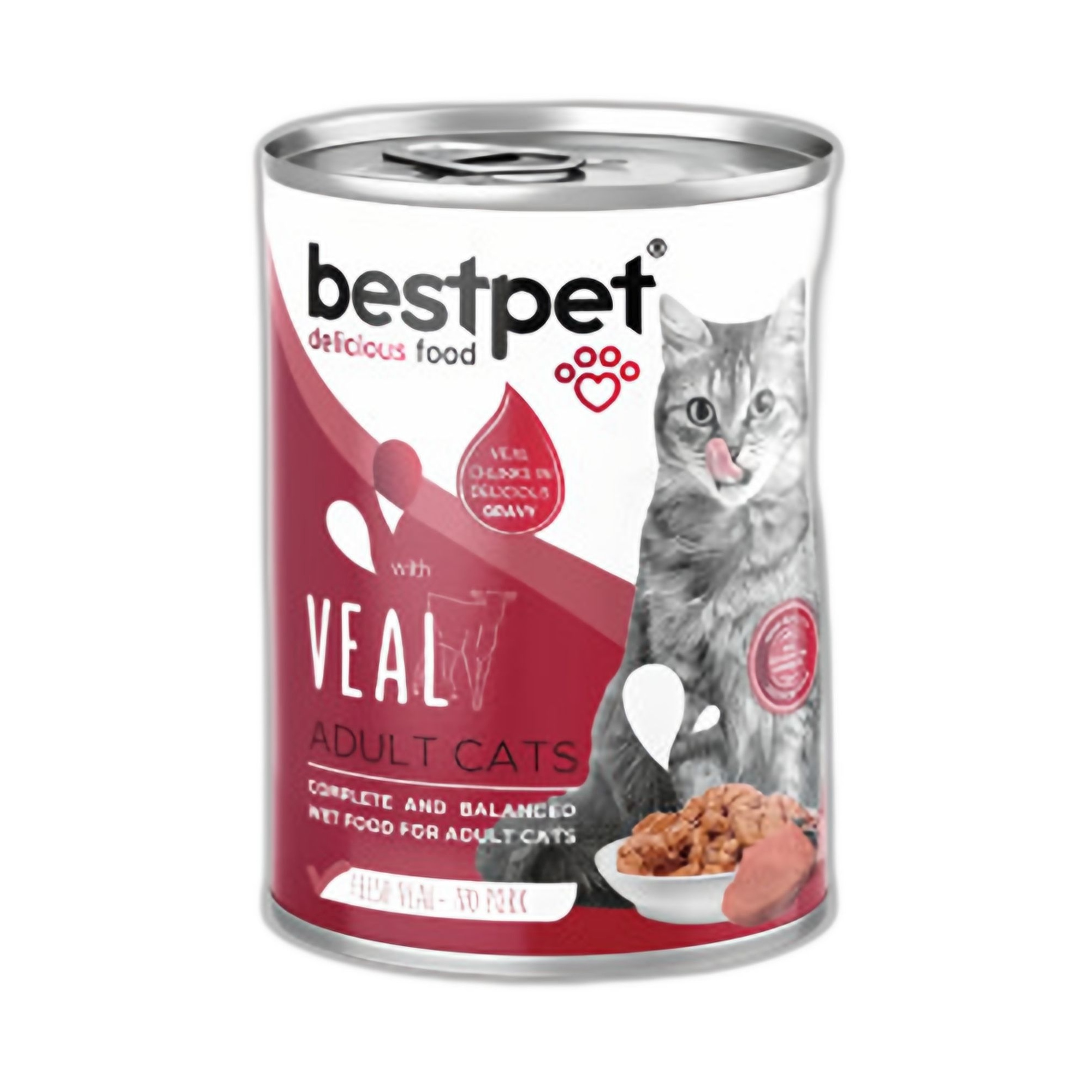 Bestpet Gravy Parça Dana Etli Yetişkin Kedi Konservesi 400 G - Ana Görsel