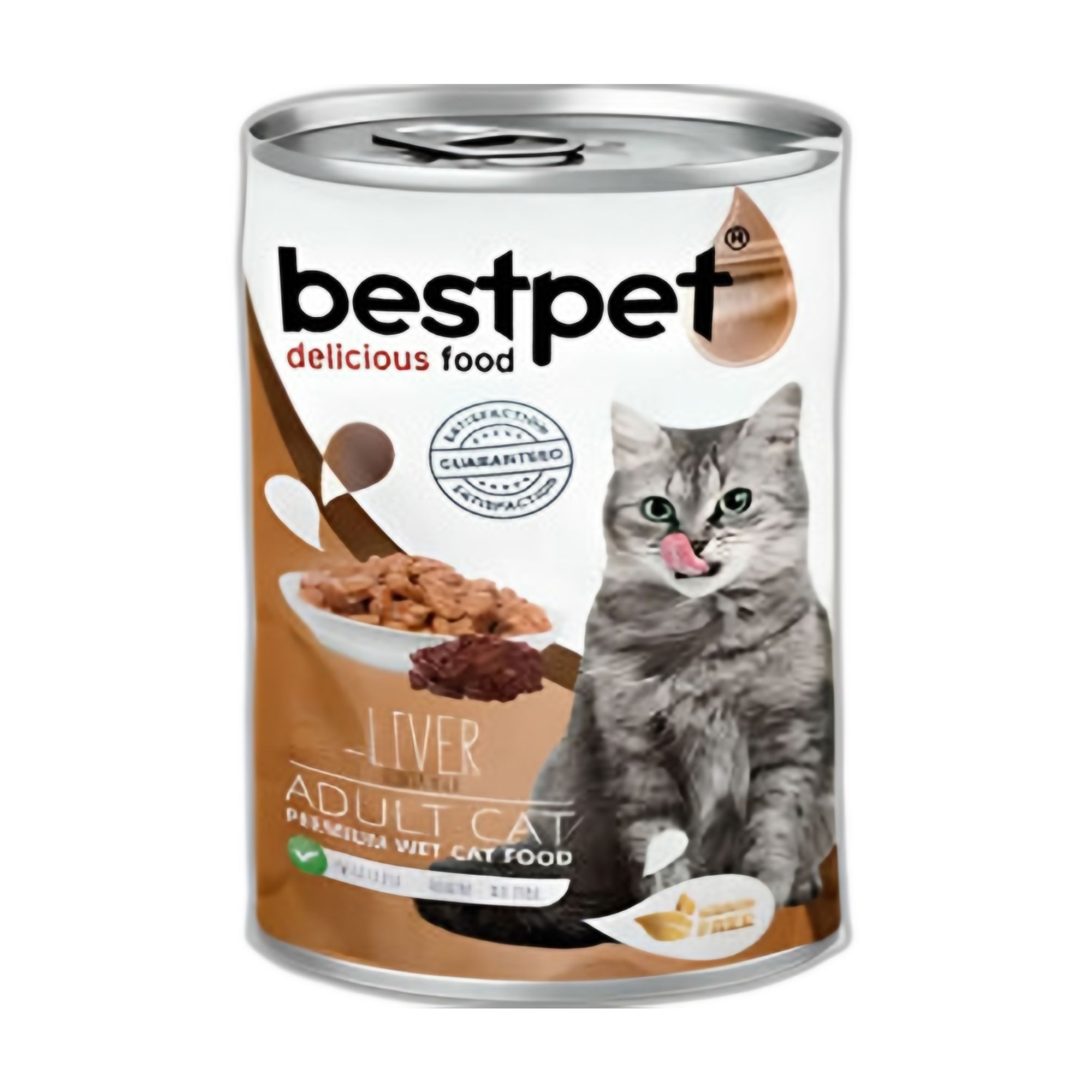 Bestpet Ciğerli Parça Etli ve Soslu Yetişkin Kedi Konservesi 400 G - Ana Görsel