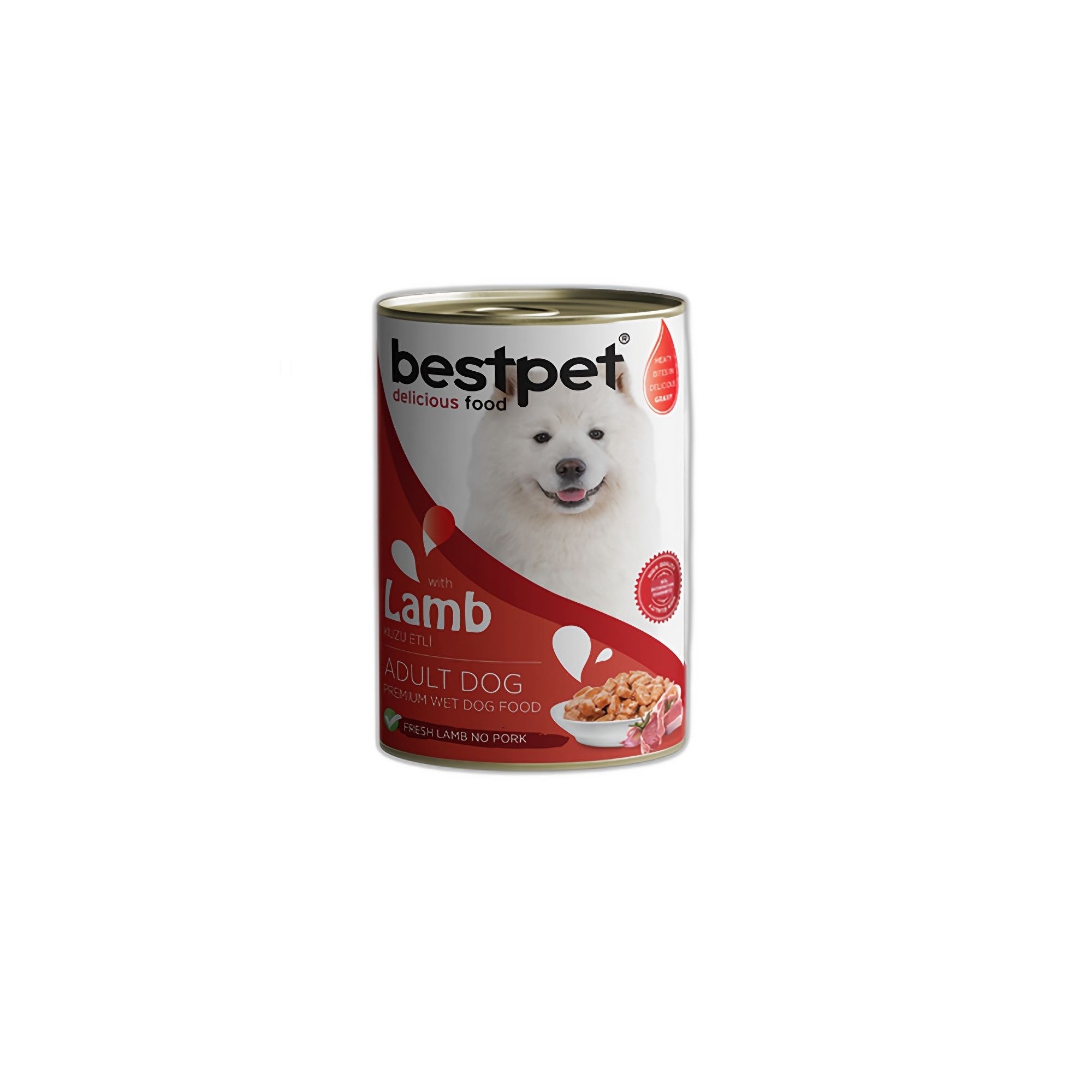 Bestpet Gravy Parça Kuzu Etli Yetişkin Köpek Konservesi 400 G - Ana Görsel