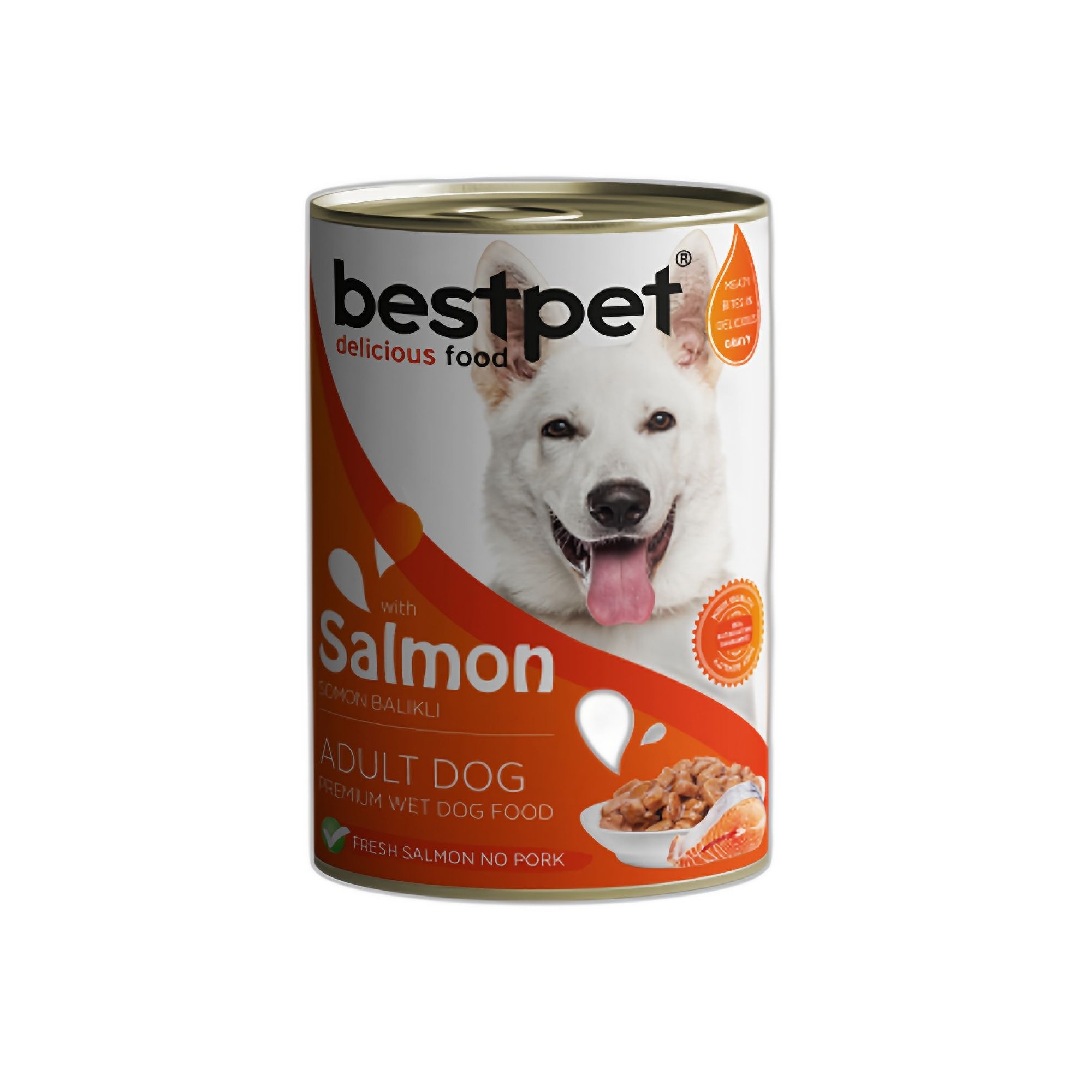 Bestpet Gravy Parça Somon Balıklı Yetişkin Köpek Konservesi 400 G - Ana Görsel