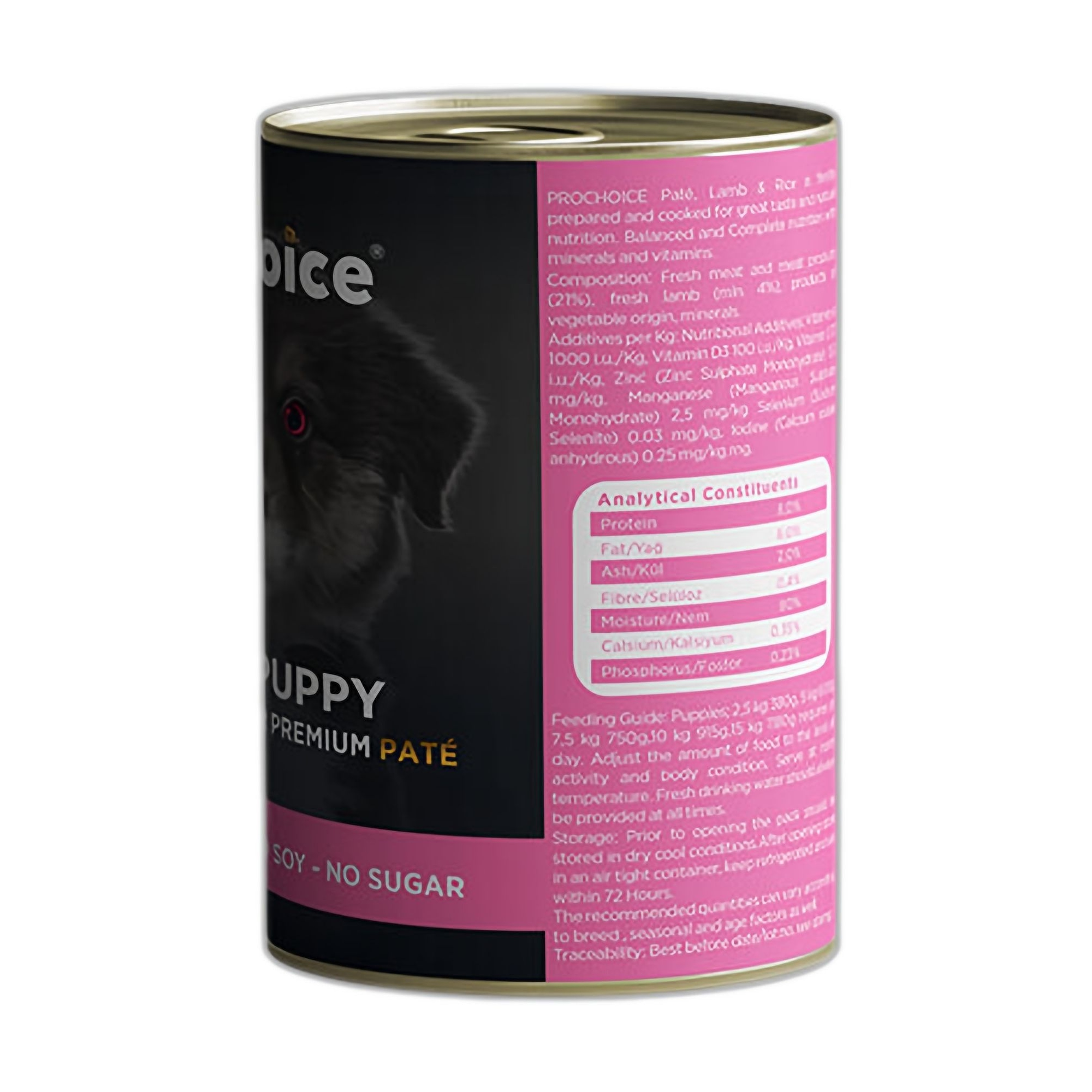 ProChoice Puppy Lamb Tahılsız Kuzu Etli Yavru Köpek Konservesi 400 G - Görsel 2