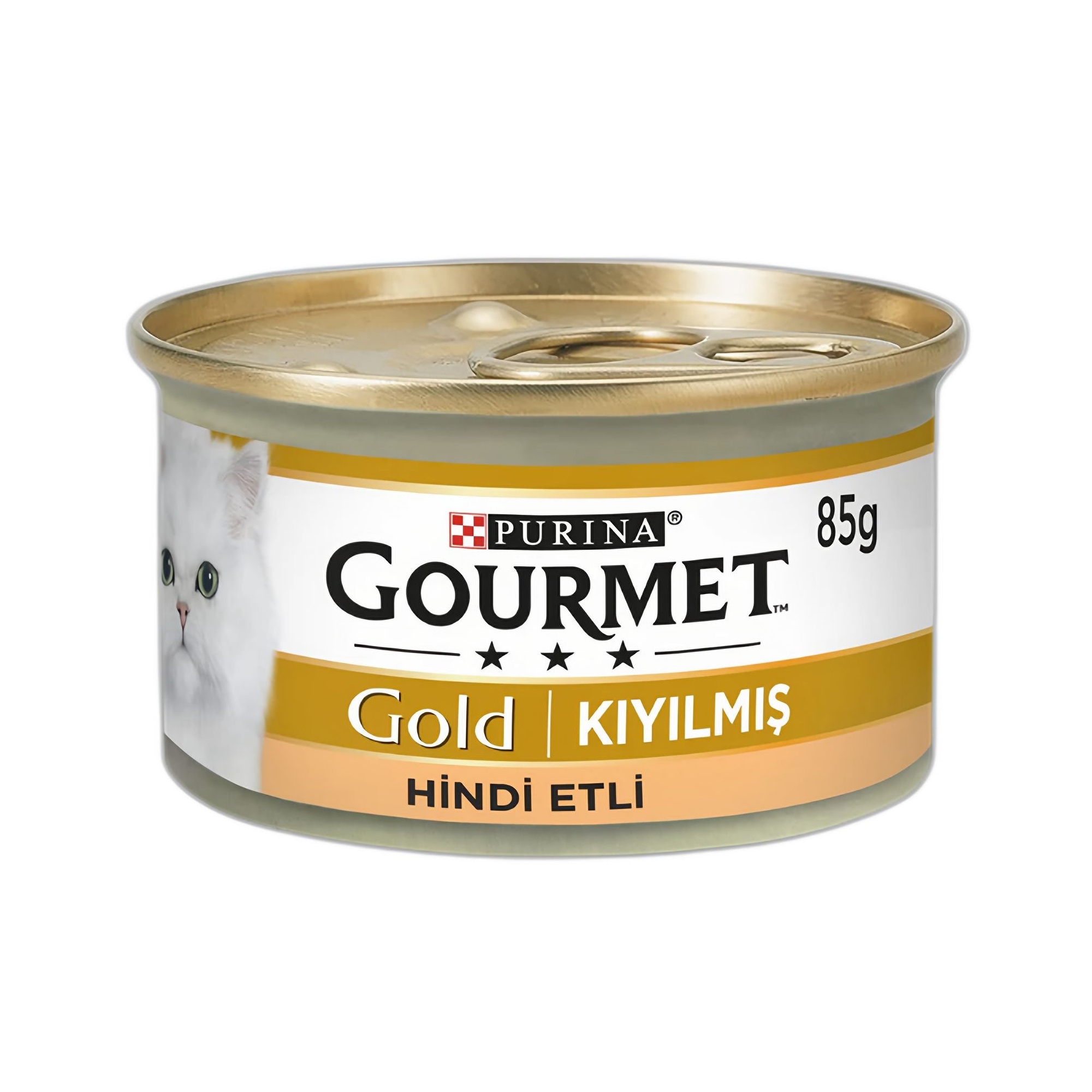 Gourmet Gold Kıyılmış Hindili Yetişkin Kedi Yaş Maması 85 G