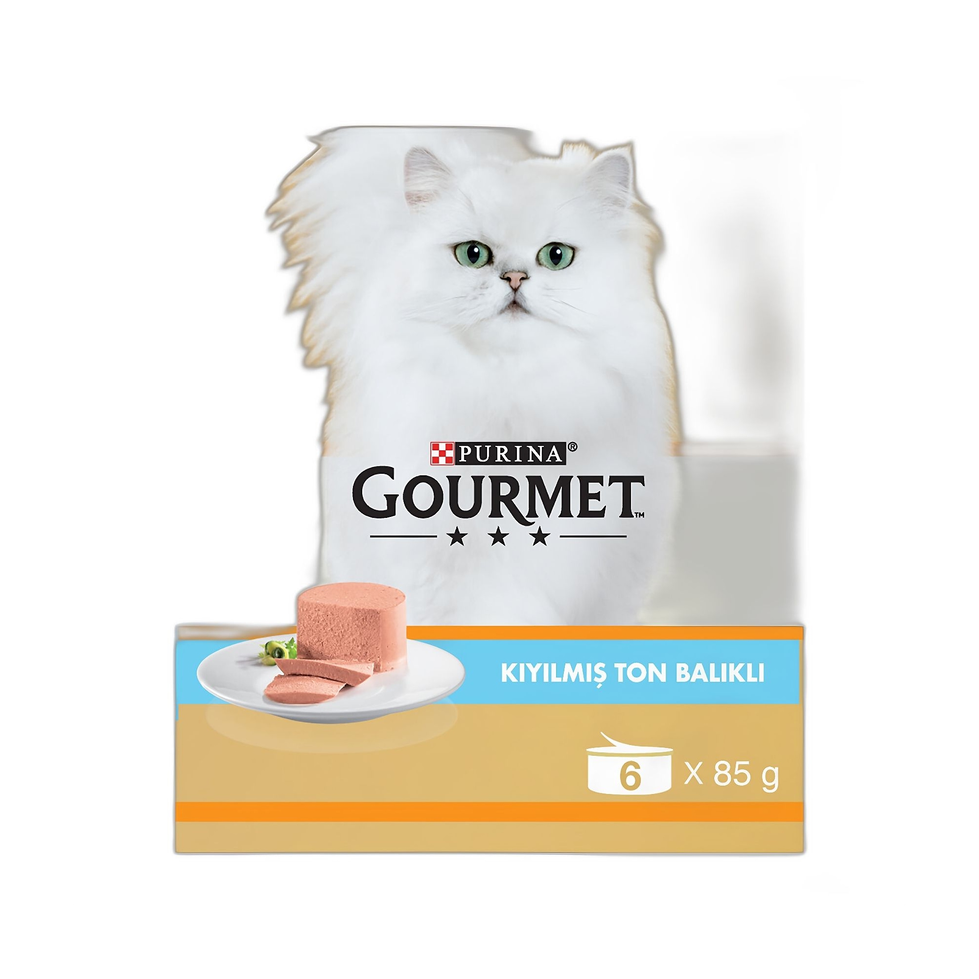 Gourmet Gold Kıyılmış Ton Balığı Yetişkin Kedi Yaş Mama 6x85 G - Görsel 2