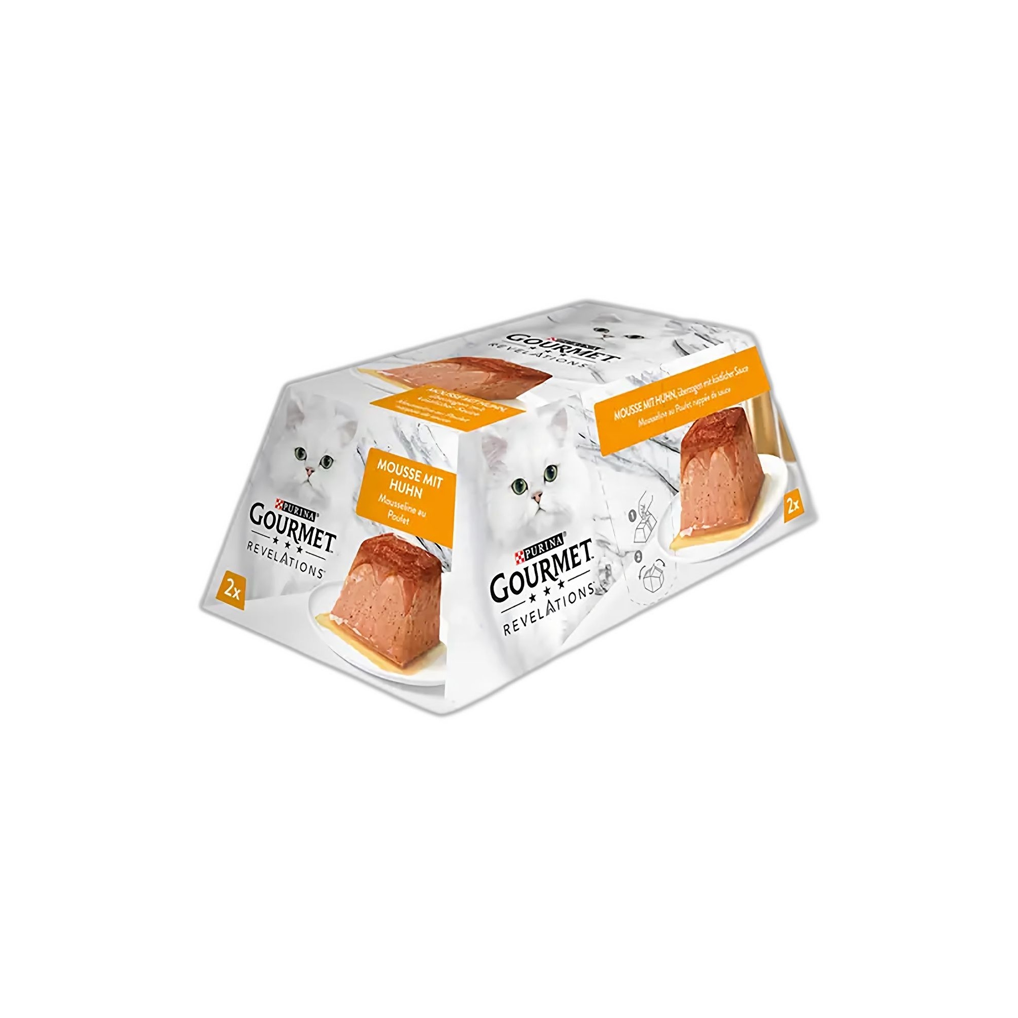 Gourmet Revelations Tavuk Mousse Kedi Atıştırmalık Yaş Mama 2x57 G - Ana Görsel