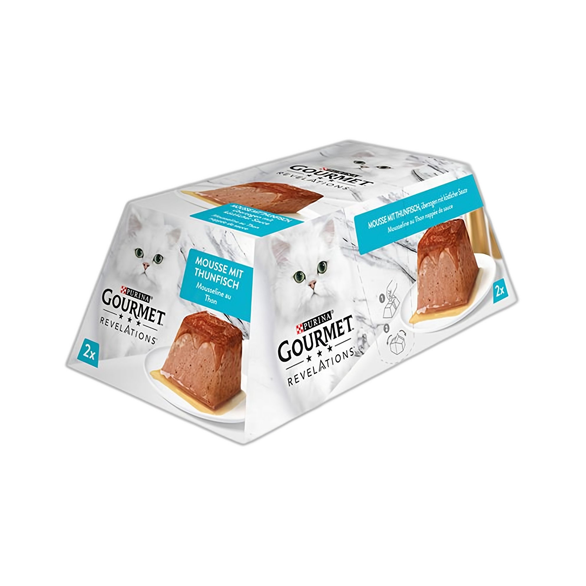 Gourmet Revelations Ton Balıklı Kedi Atıştırmalık 2x57 G - Ana Görsel