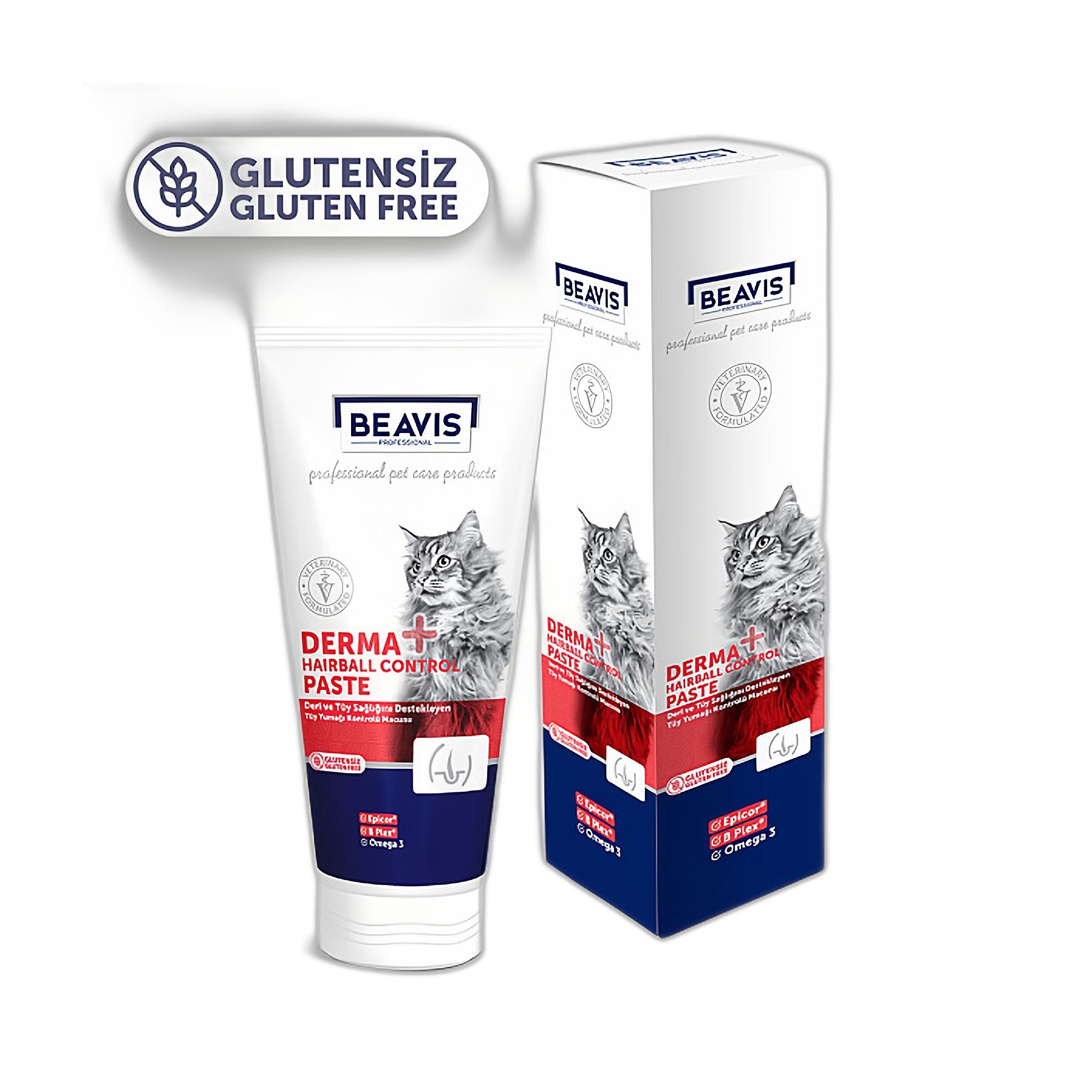 Beavis Derma & Anti Hairball Kedi Tüy ve Cilt Sağlığı Macunu 75 mL - Ana Görsel