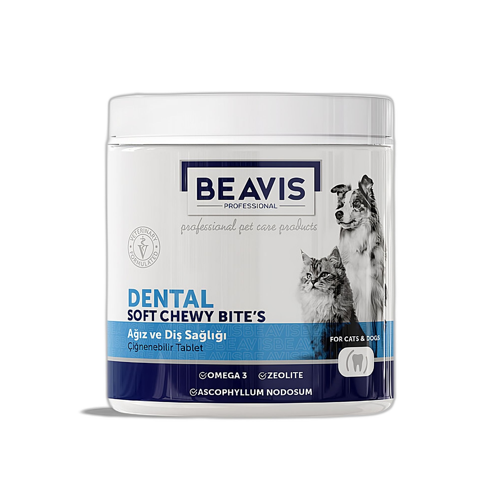 Beavis Dental Care Ağız ve Diş Sağlığı Destekleyici Çiğnenebilir Kedi ve Köpek Takviyesi 105 G - Ana Görsel