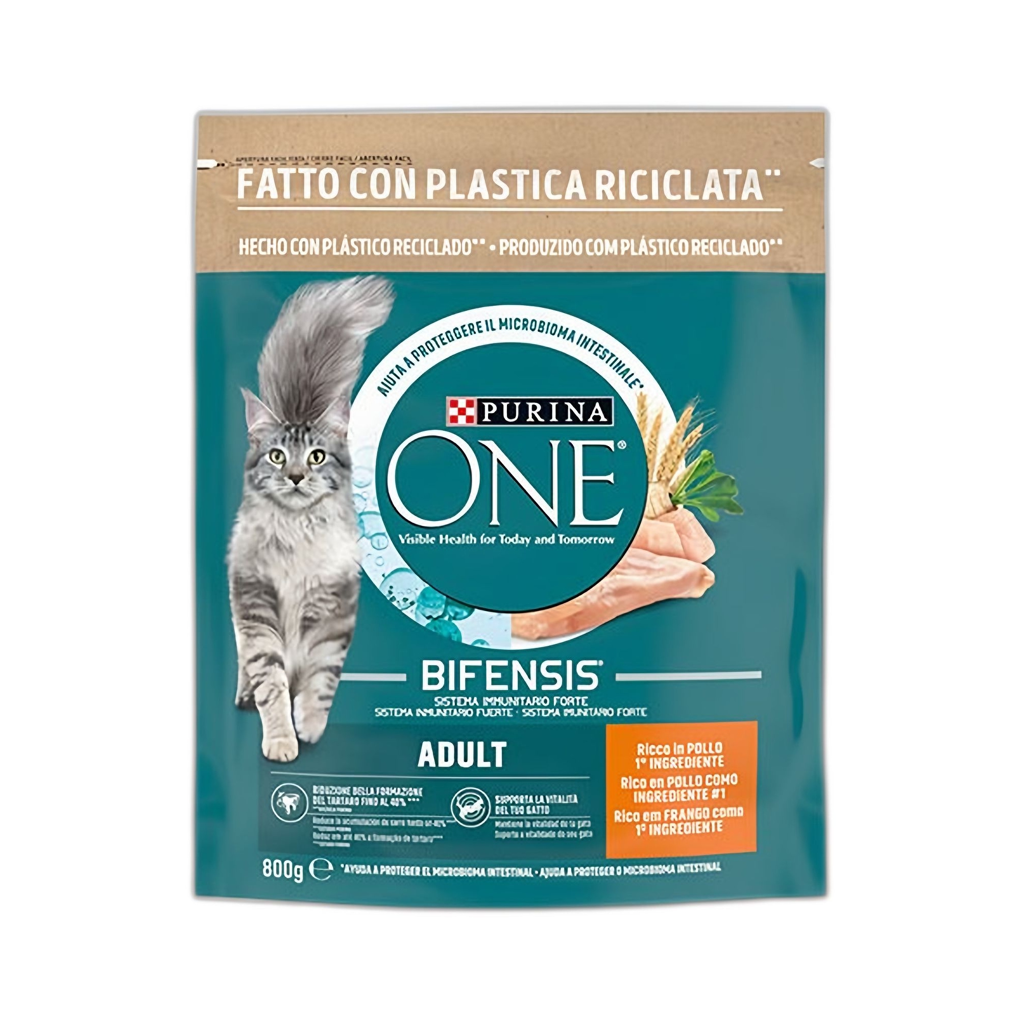 Purina ONE Adult Tavuklu ve Tam Tahıllı Yetişkin Kedi Maması 800 G