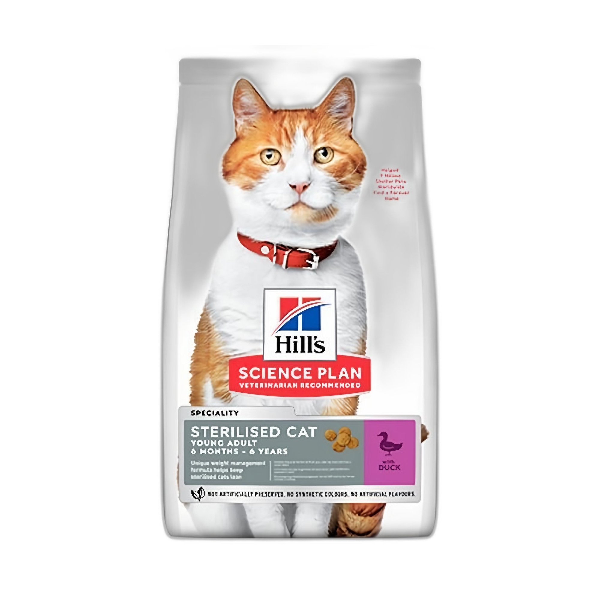 Hill's Ördekli Kısırlaştırılmış Yetişkin Kedi Maması 3KG