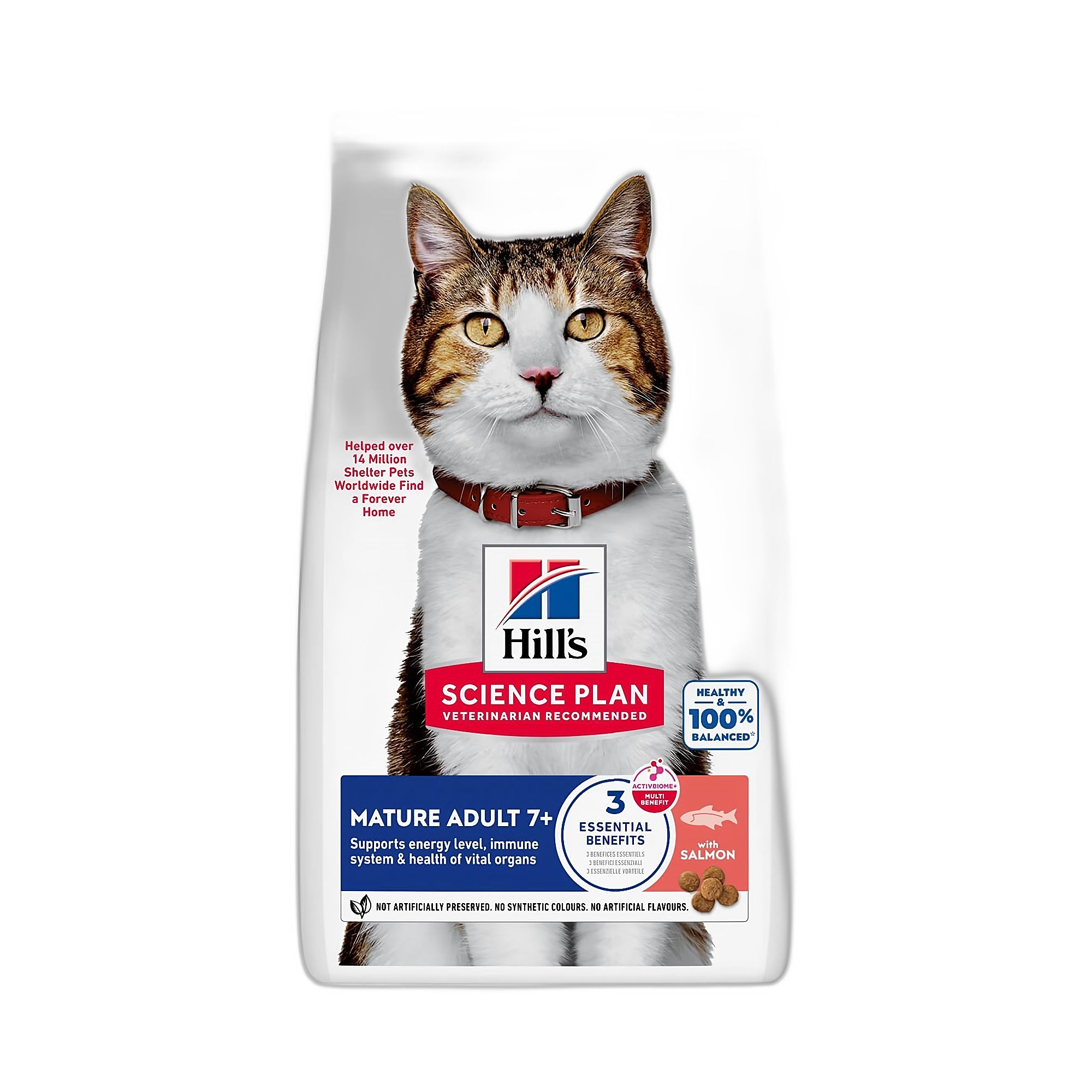 Hill's Science Plan Somonlu Yaşlı Kedi Maması 1.5 KG
