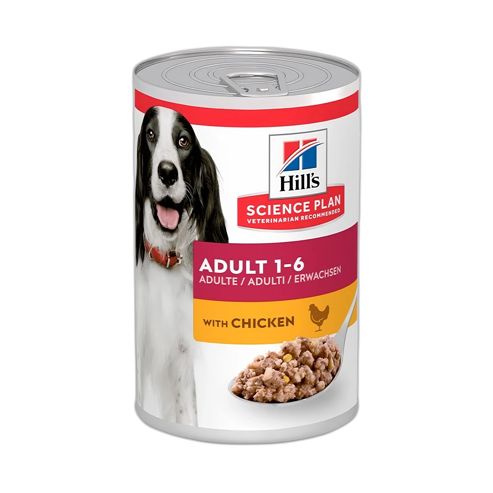 Hill's Tavuklu Orta Irk Yetişkin Köpek Konservesi 370 G