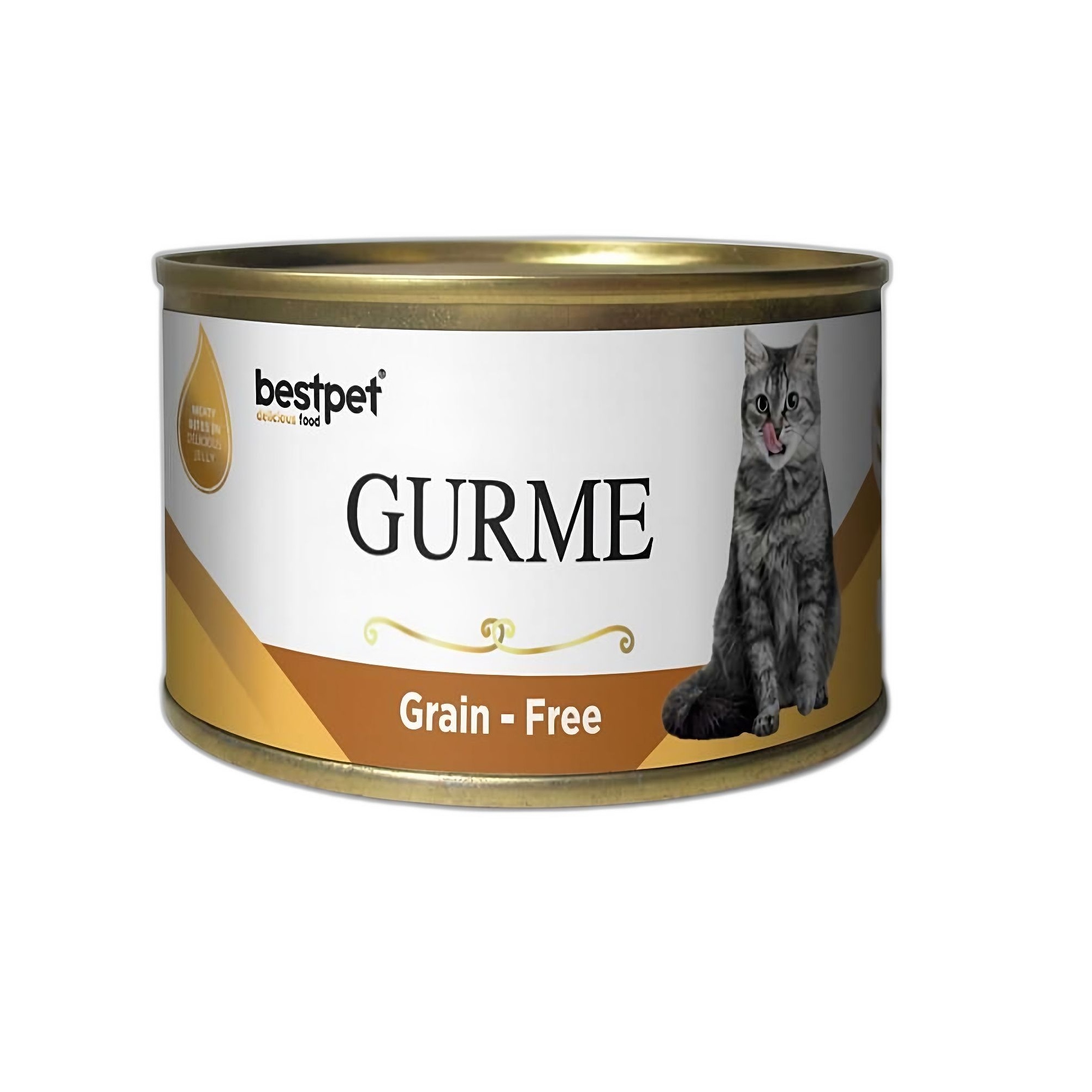 Bestpet Gurme Liver in Jelly Ciğerli Yetişkin Kedi Konservesi 85G