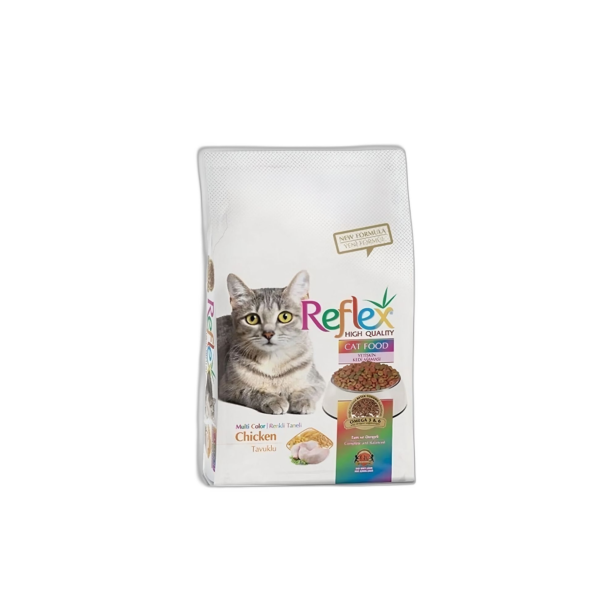 Reflex Renkli Yetişkin Kedi Maması 3 KG