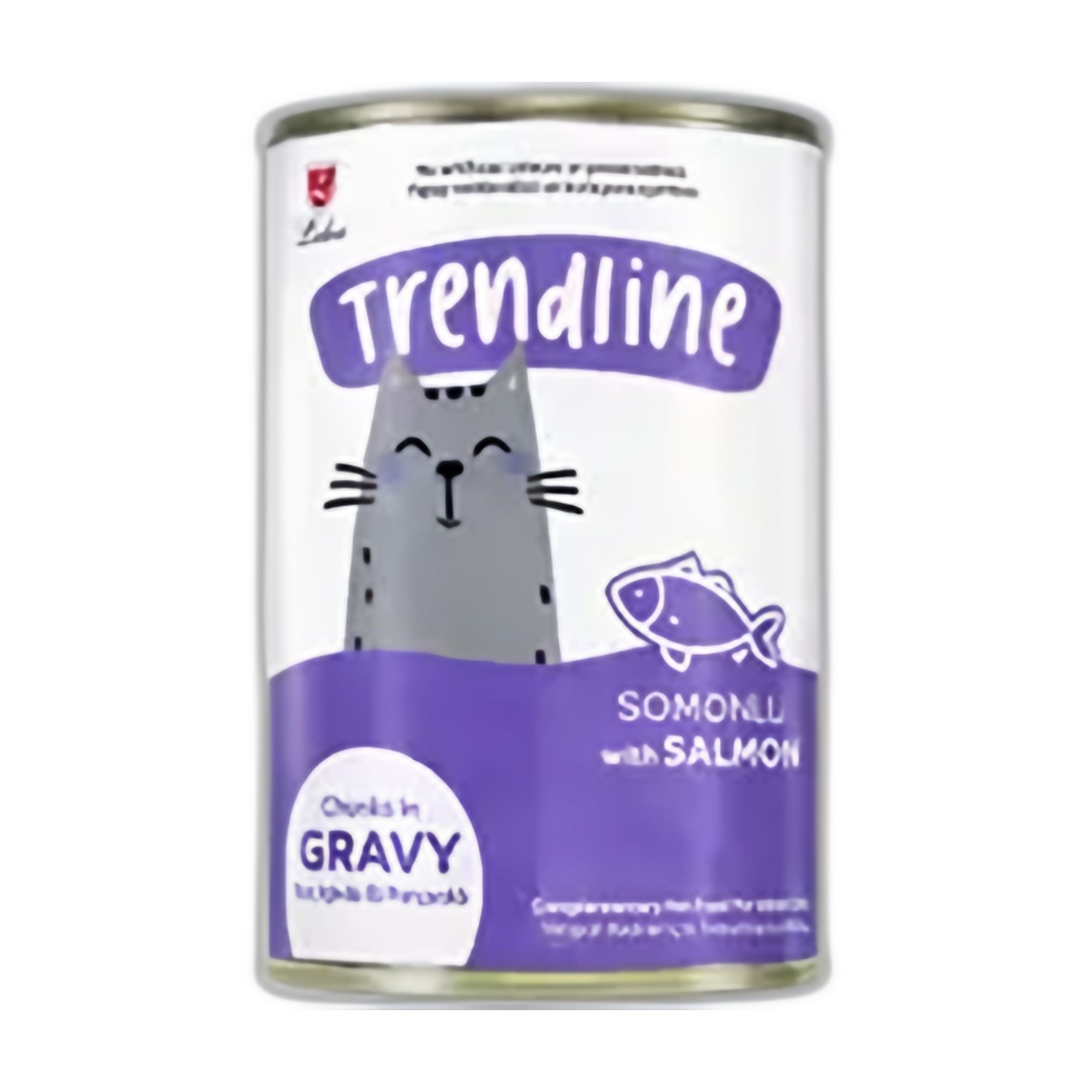 Trendline Somonlu Yetişkin Kedi Konservesi 400 G - Ana Görsel