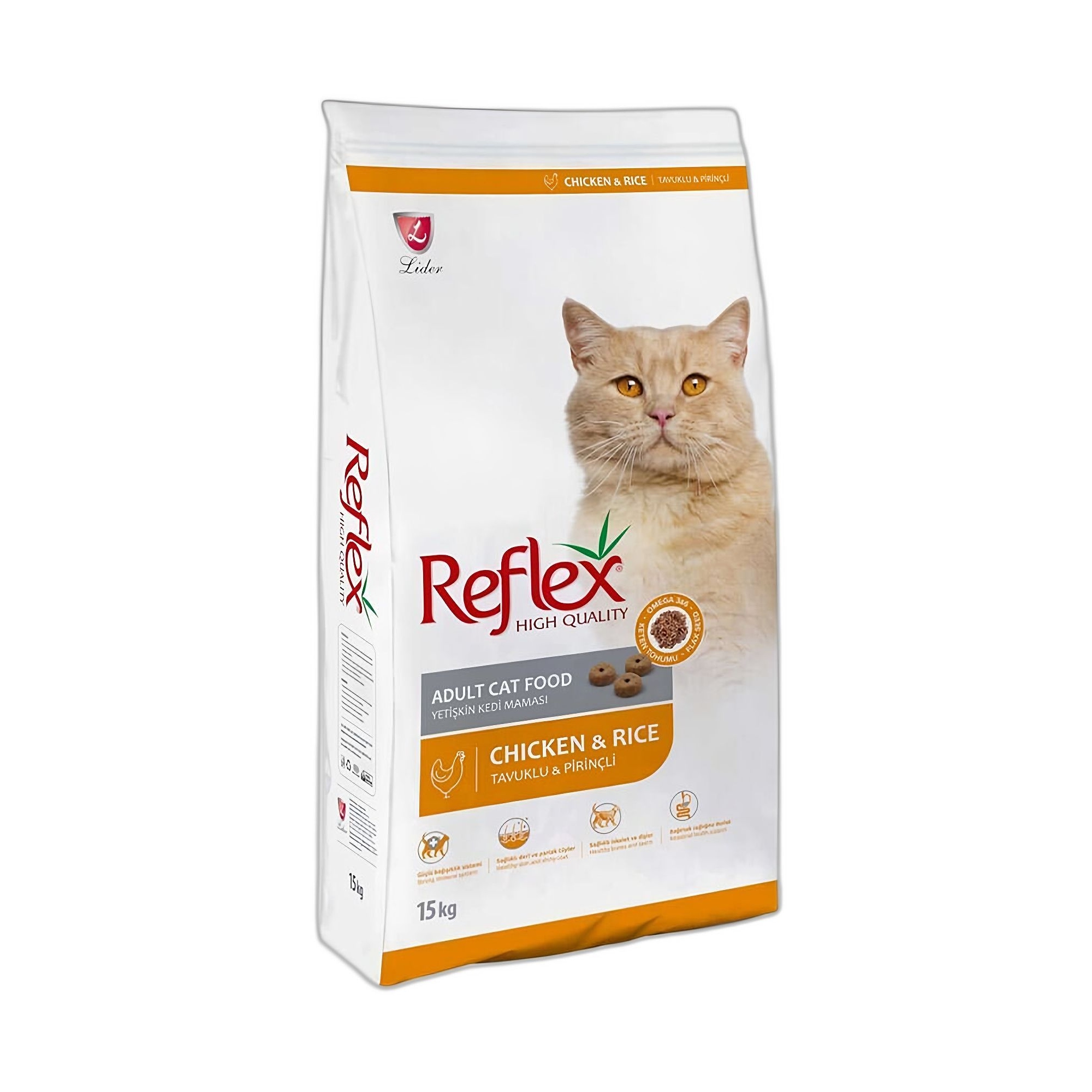 Reflex Tavuklu Yetişkin Kedi Maması 16 KG